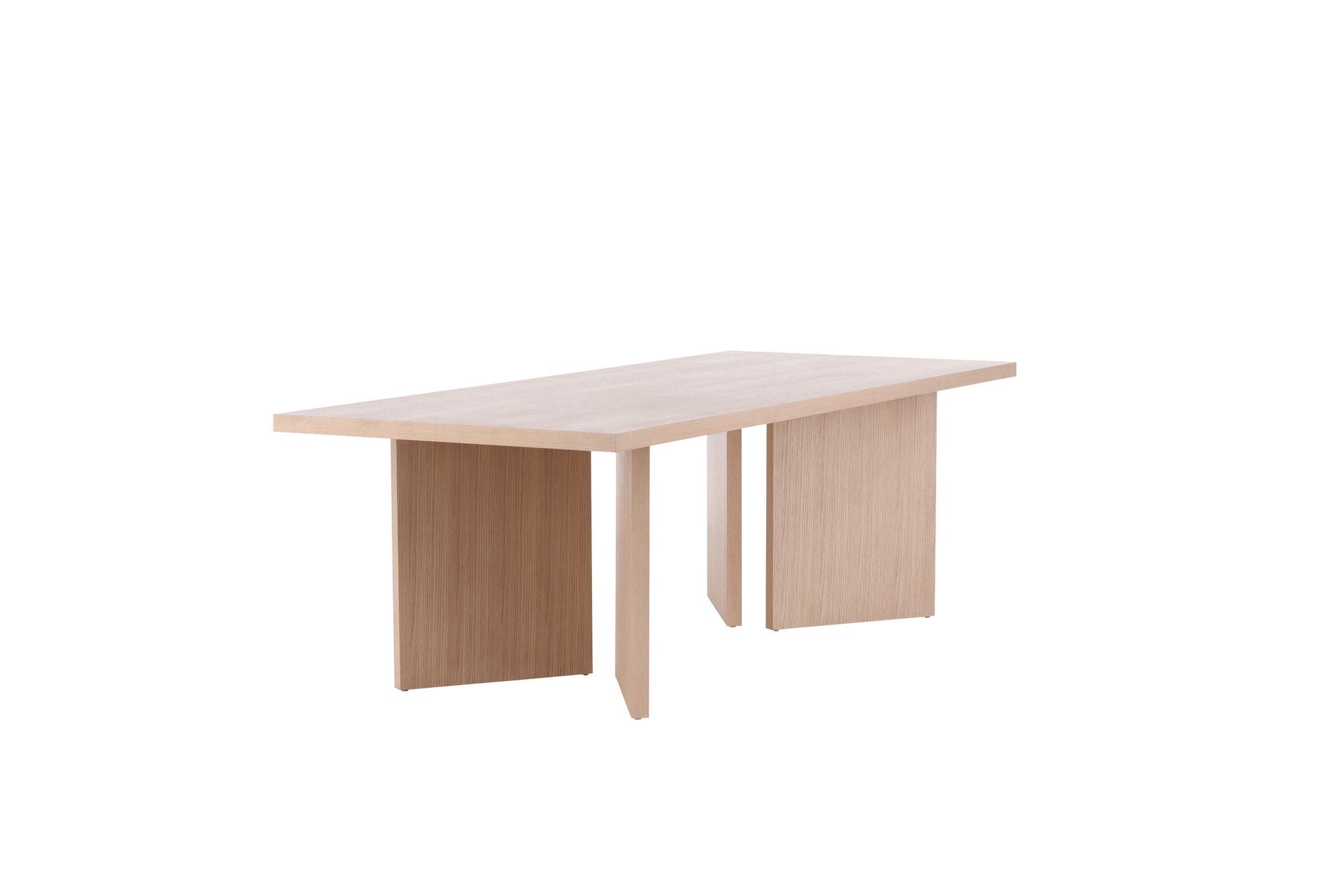 Vind Bassholmen spisebord - Whitewash / Wood