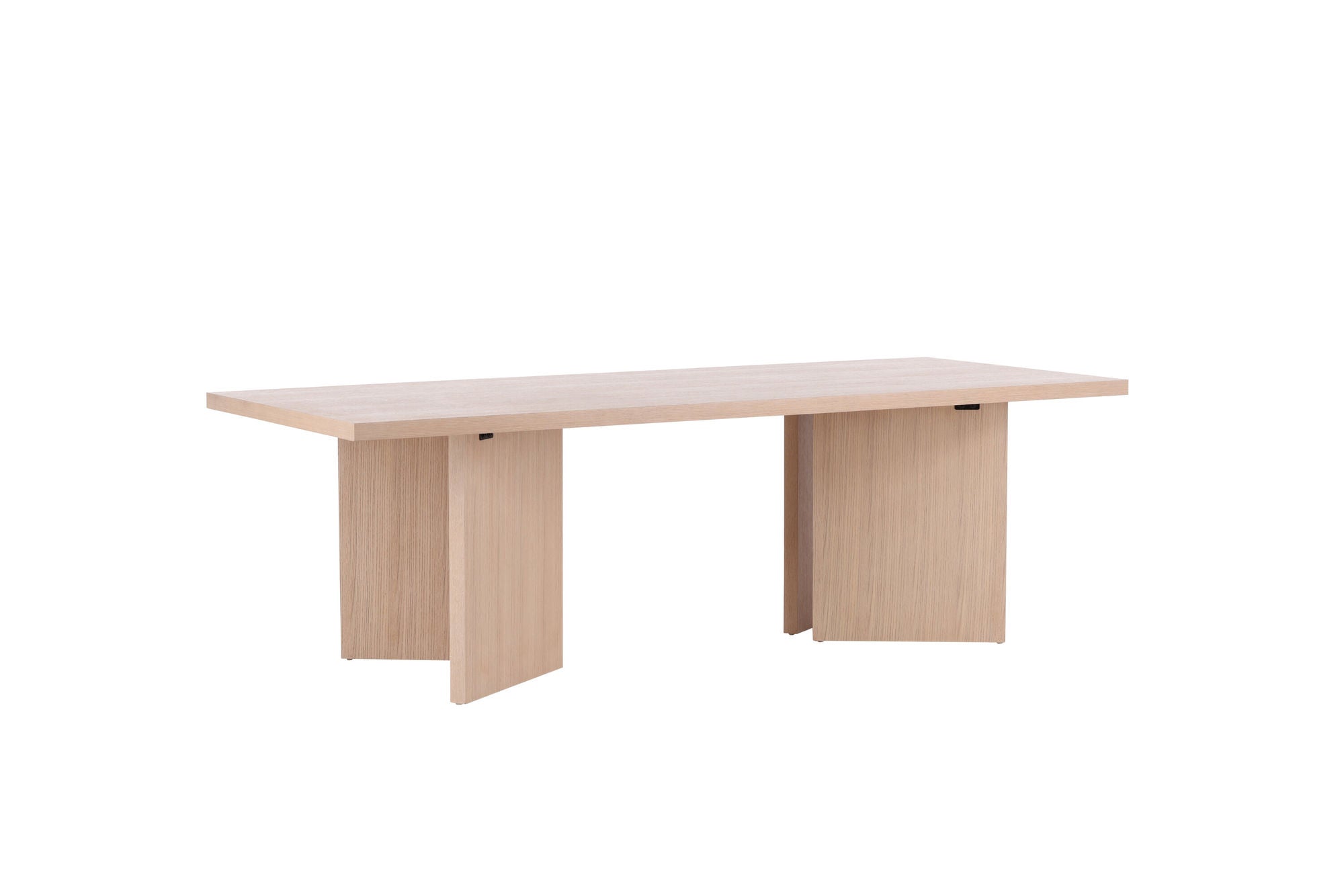 Vind Bassholmen spisebord - Whitewash / Wood