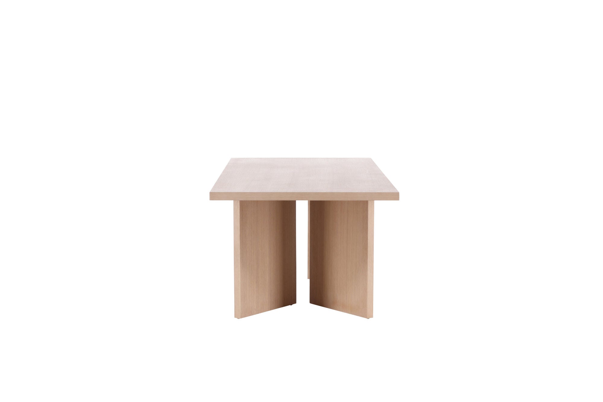 Vind Bassholmen spisebord - Whitewash / Wood