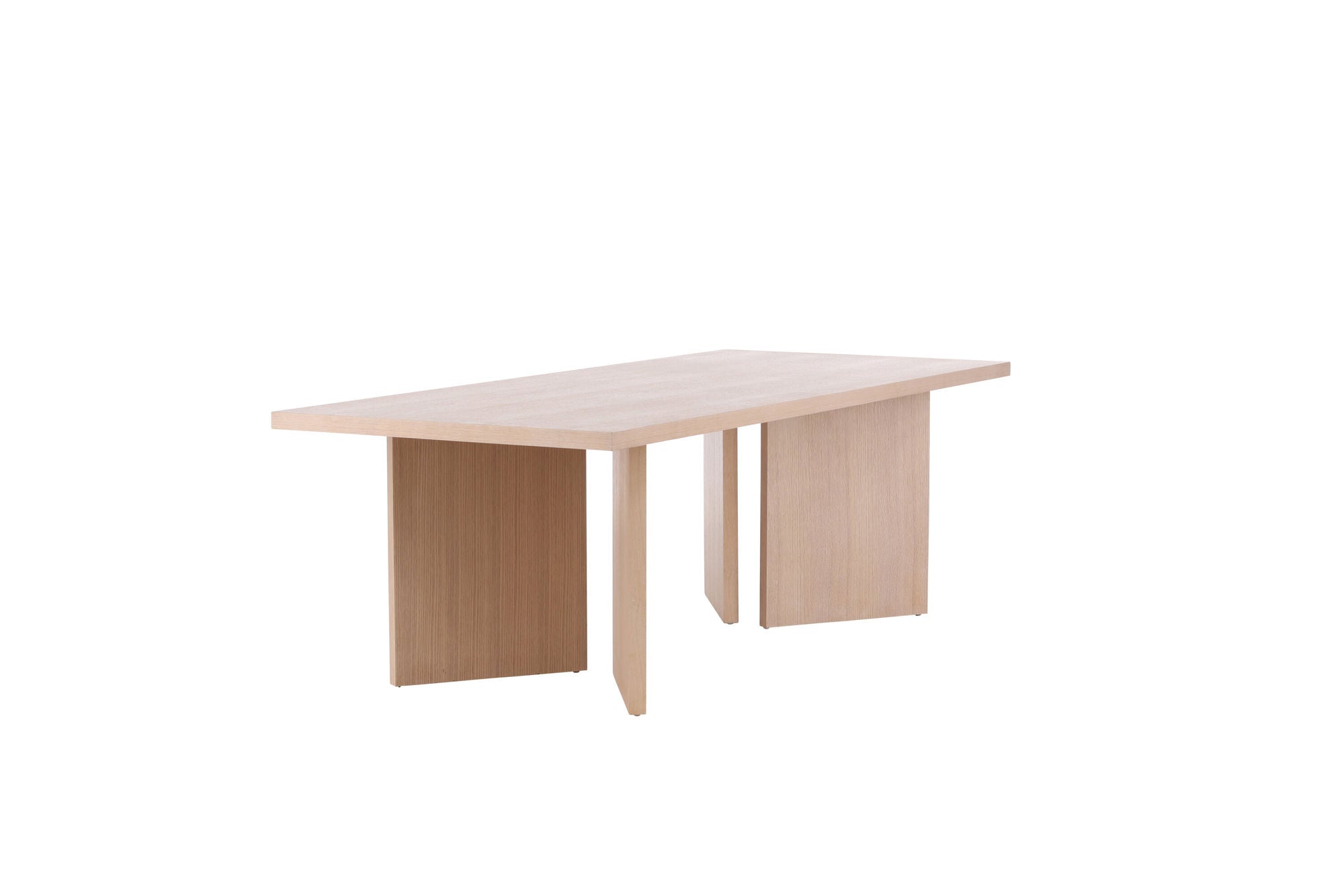 Vind Bassholmen spisebord - Whitewash / Wood