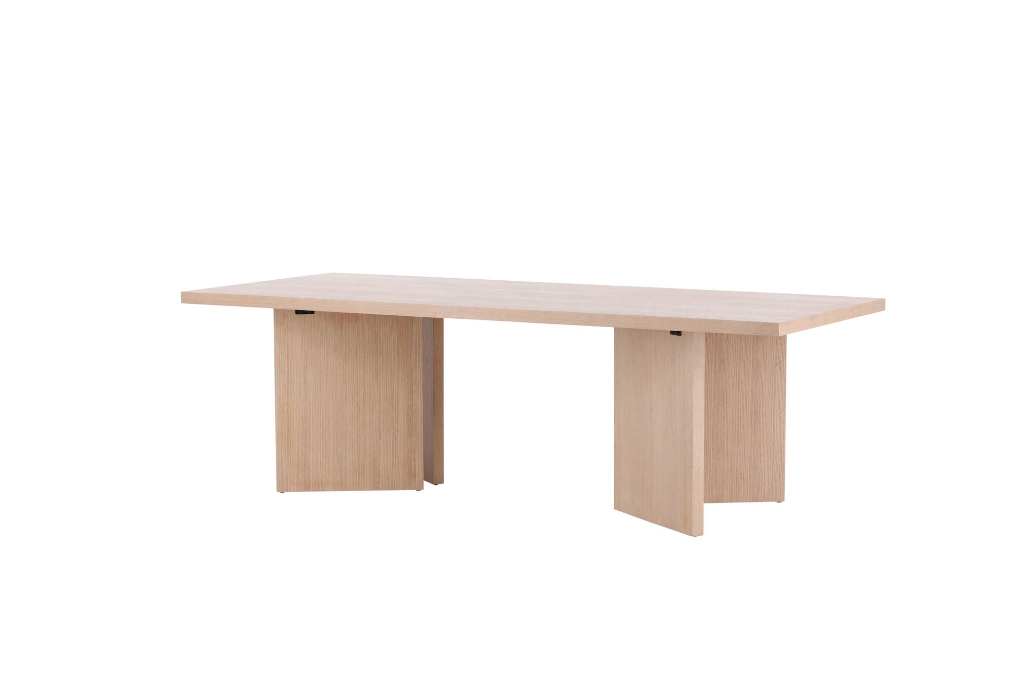 Vind Bassholmen spisebord - Whitewash / Wood