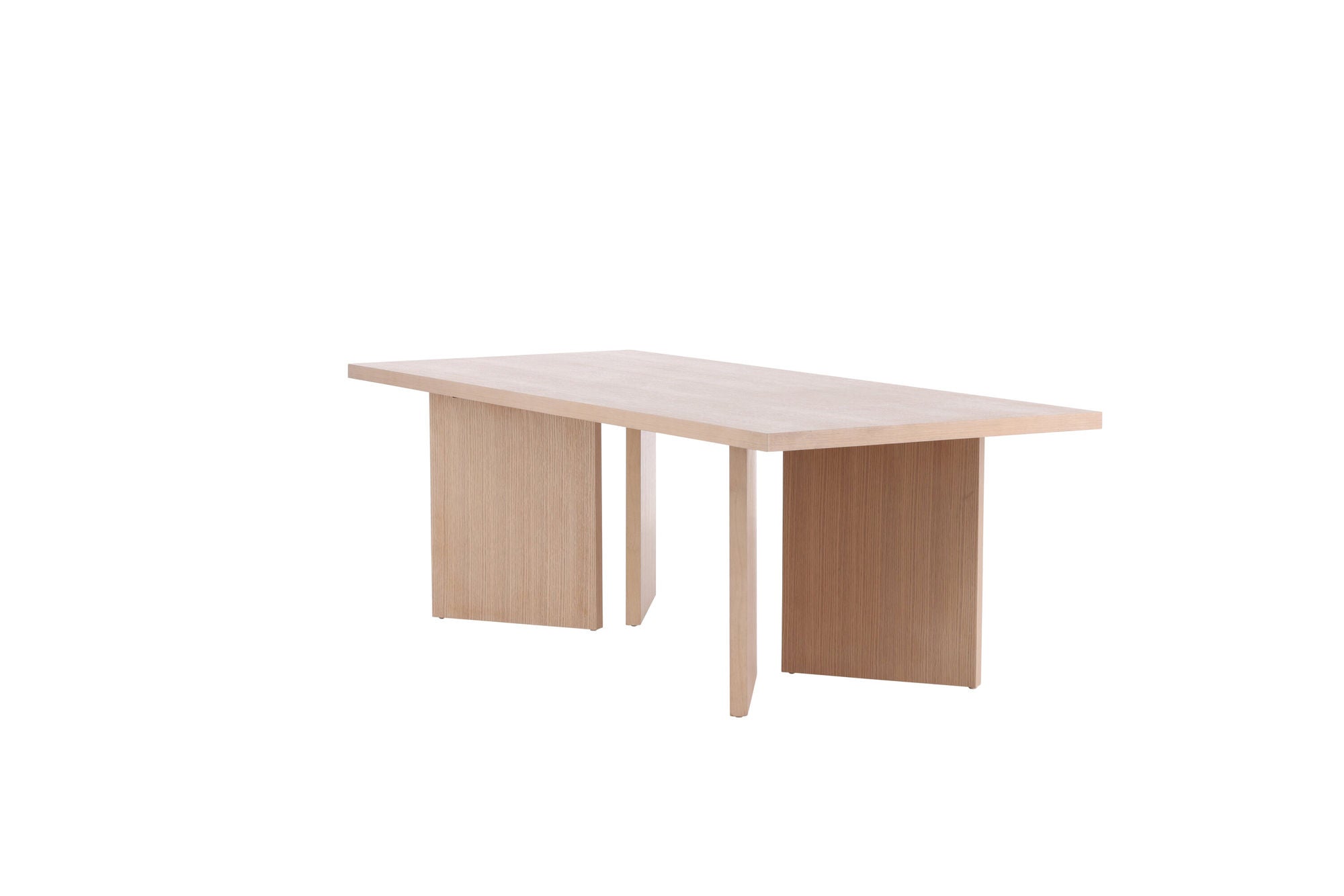 Vind Bassholmen spisebord - Whitewash / Wood
