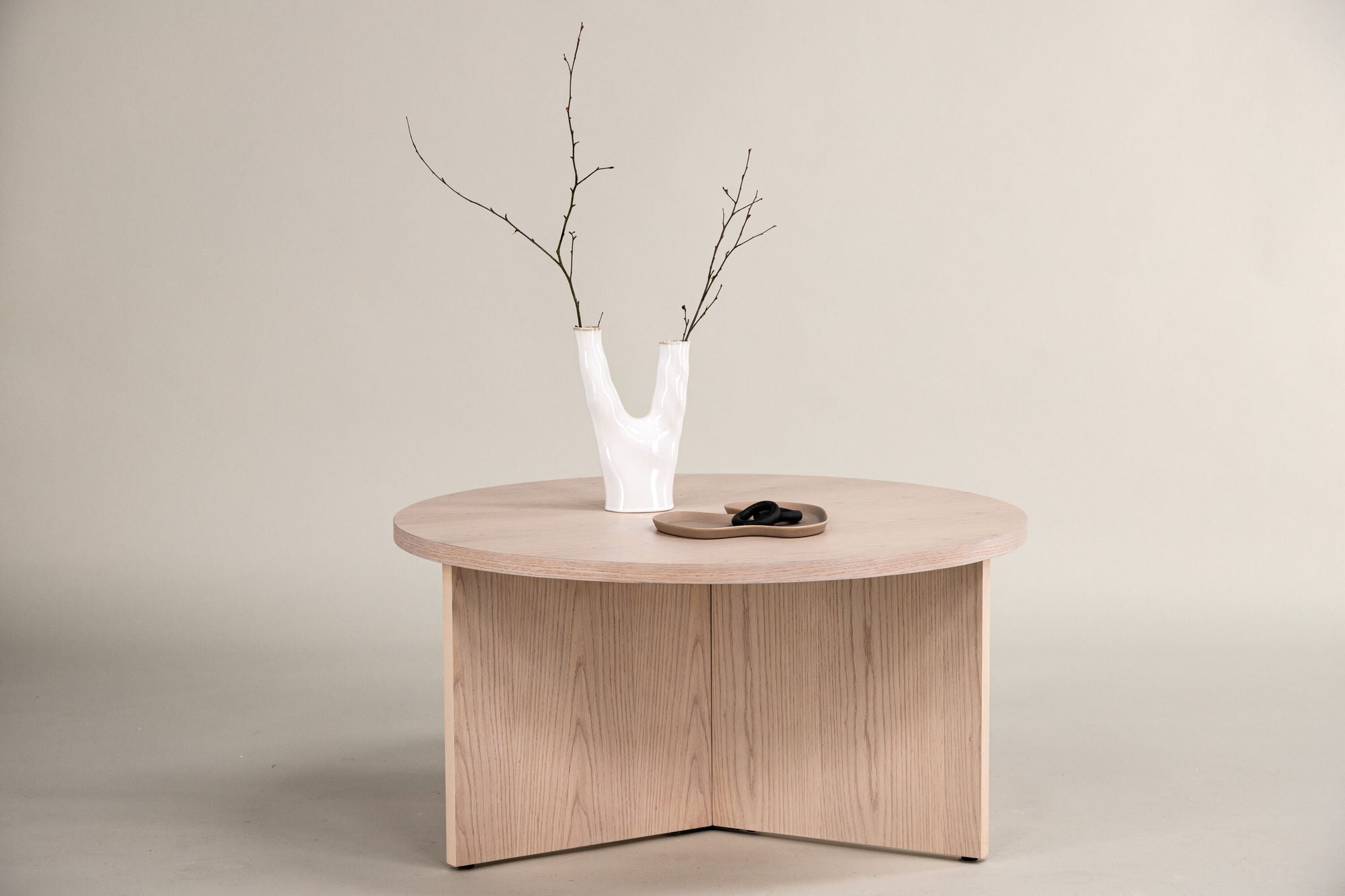 Vind Saltö Small Sofa bord - Whitewash / Wood