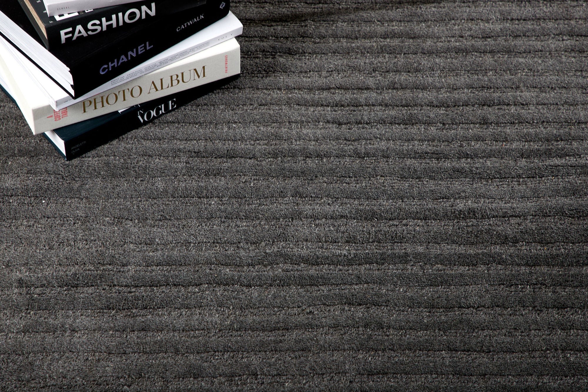 Venture Home Milton Wool/polyester/cotton - 300*200- -Rectangular-Dark grey