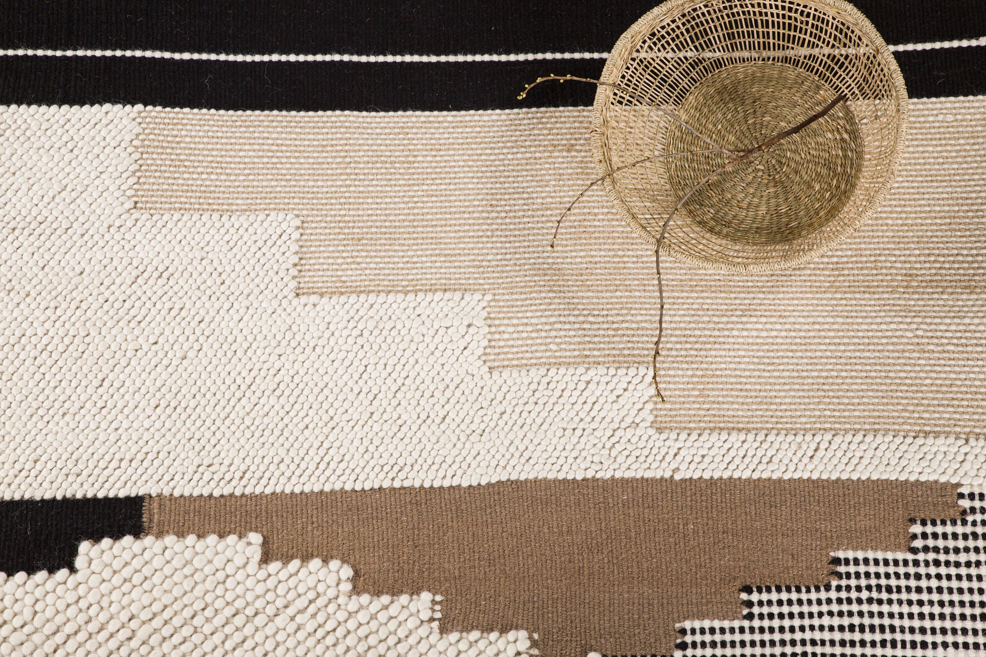 Venture Home Aston Wool - 350*250- -Rectangular-Multi