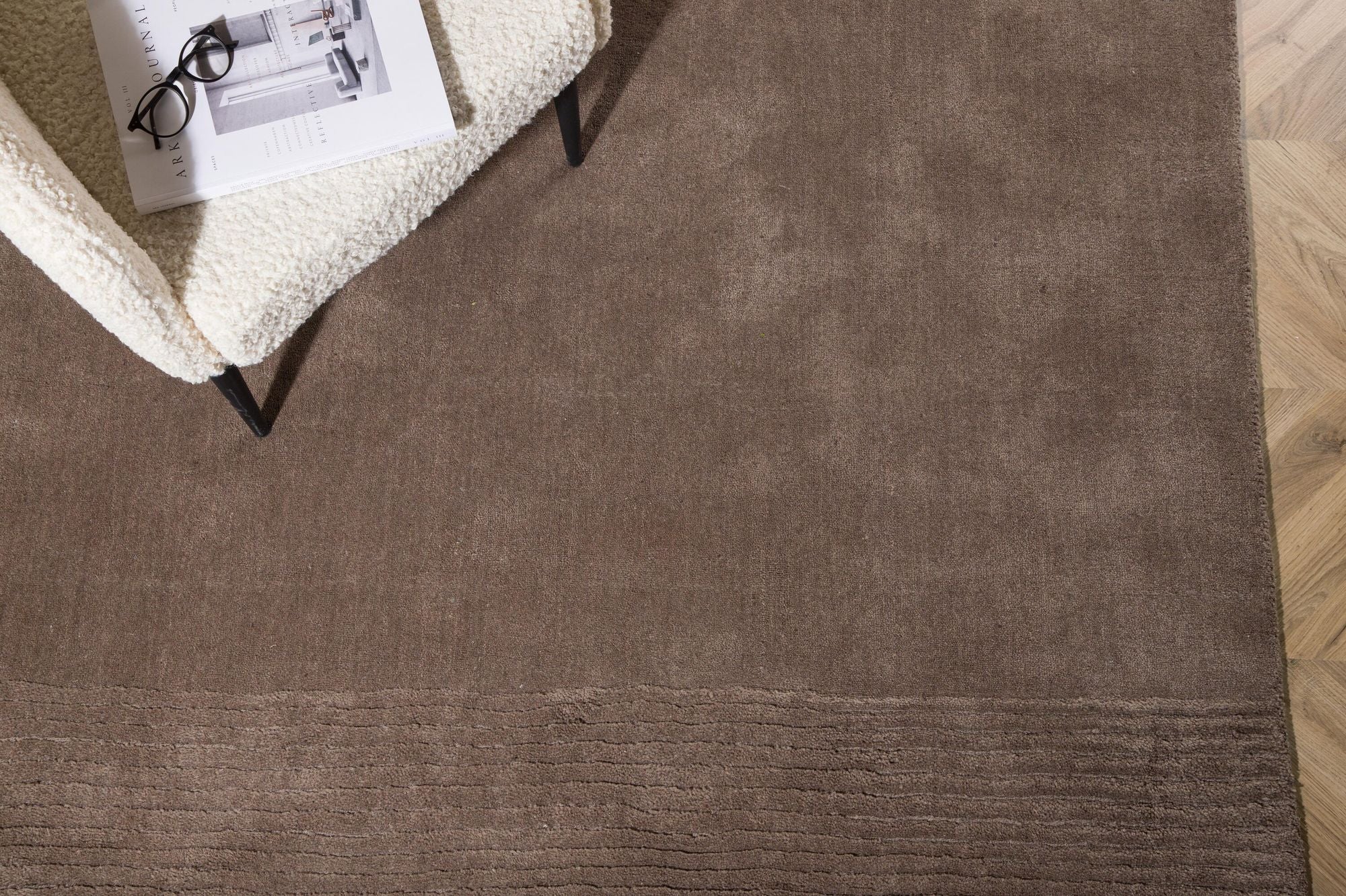 Venture Home Matteo Wool - 350*250- -Rectangular-Brown