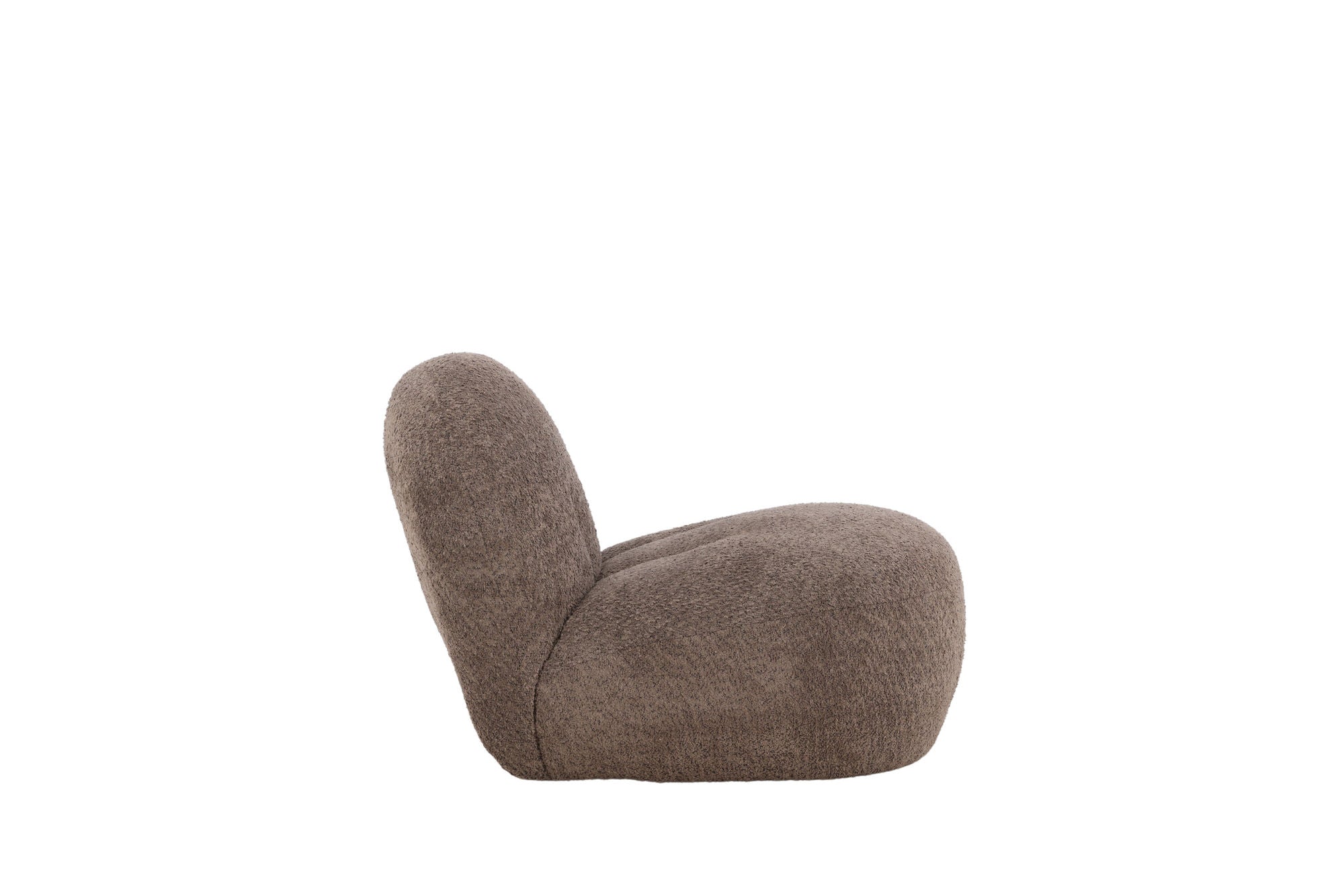 Venture Home Omaha Single Sofa - Brown Boucle