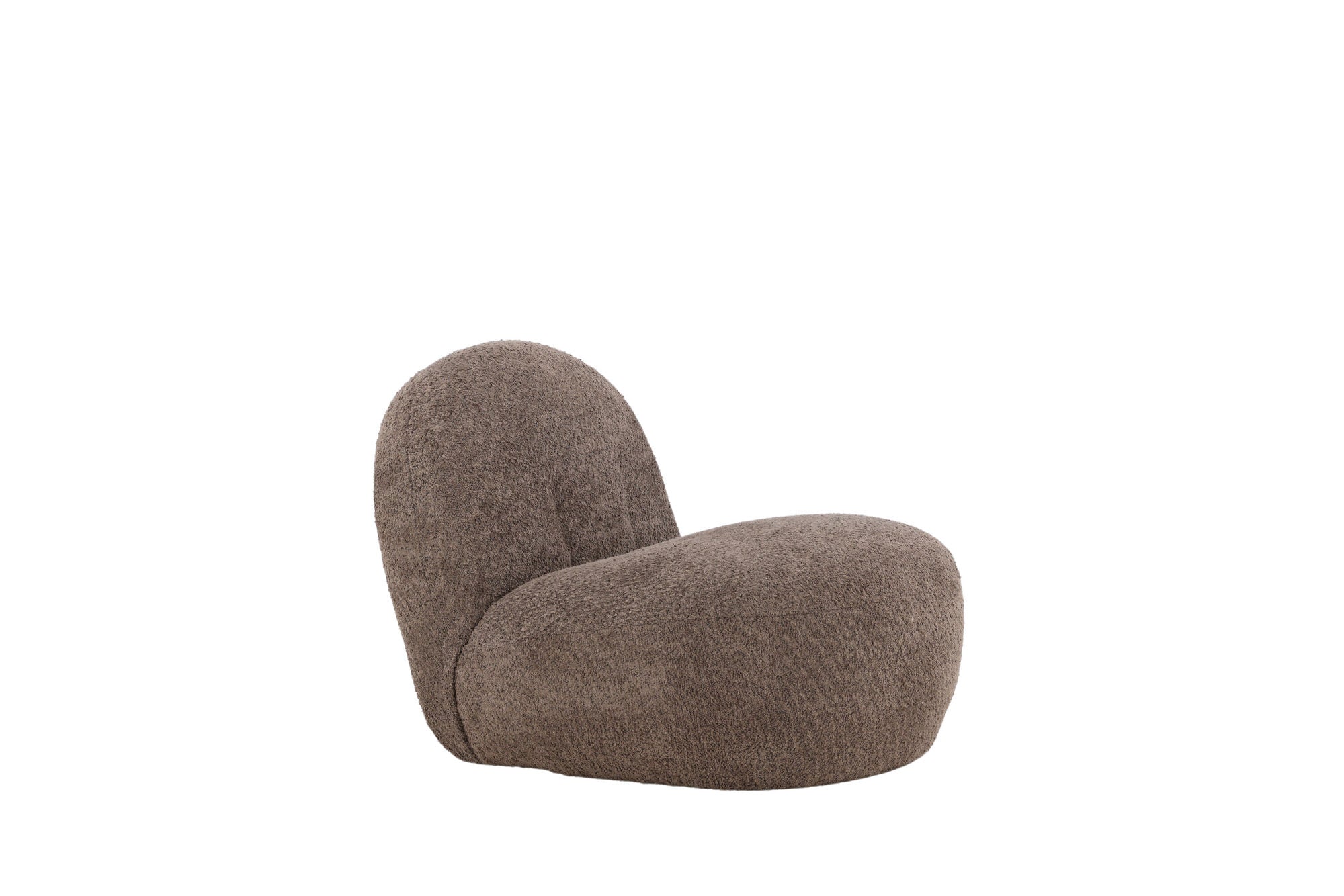 Venture Home Omaha Single Sofa - Brown Boucle