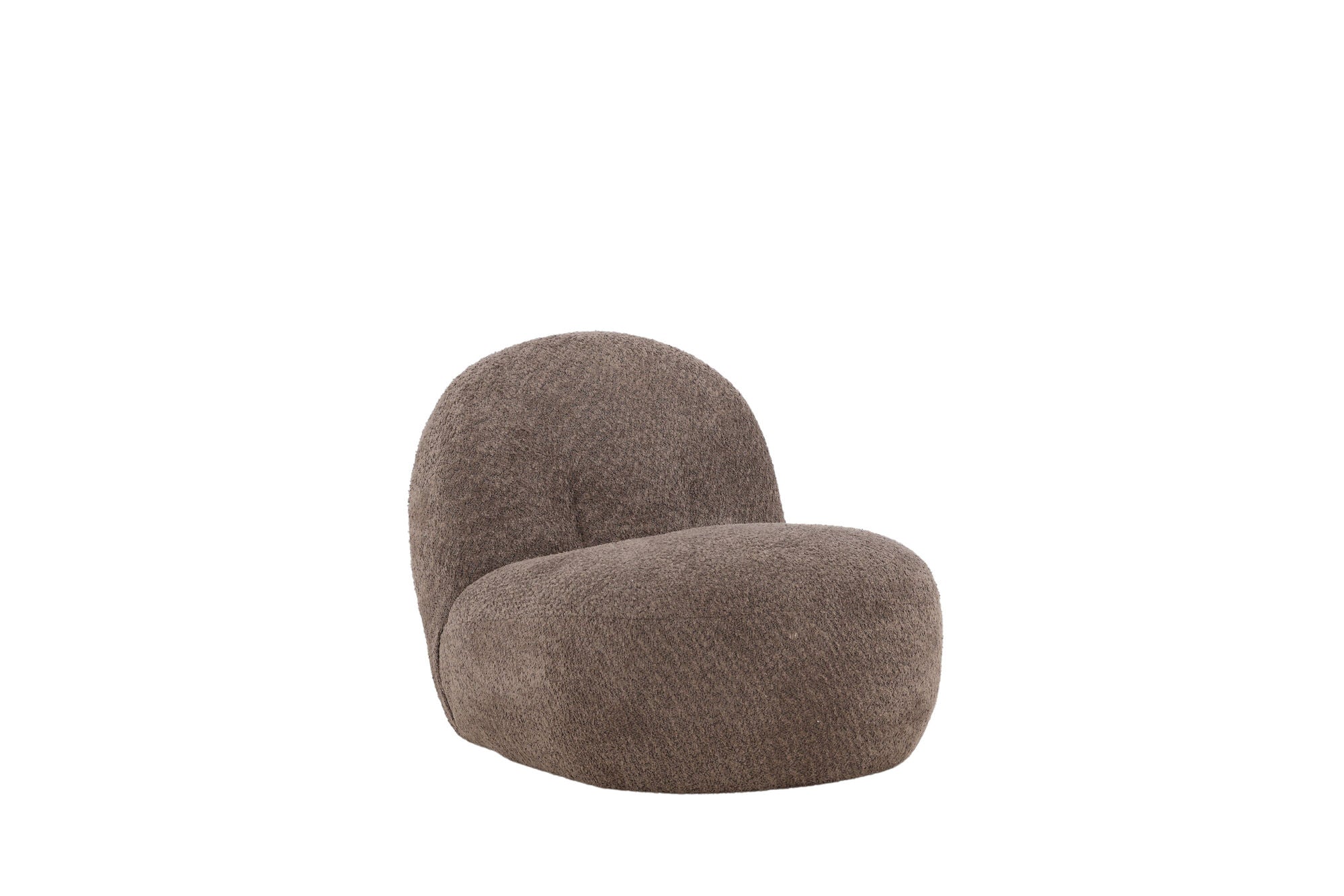 Venture Home Omaha Single Sofa - Brown Boucle
