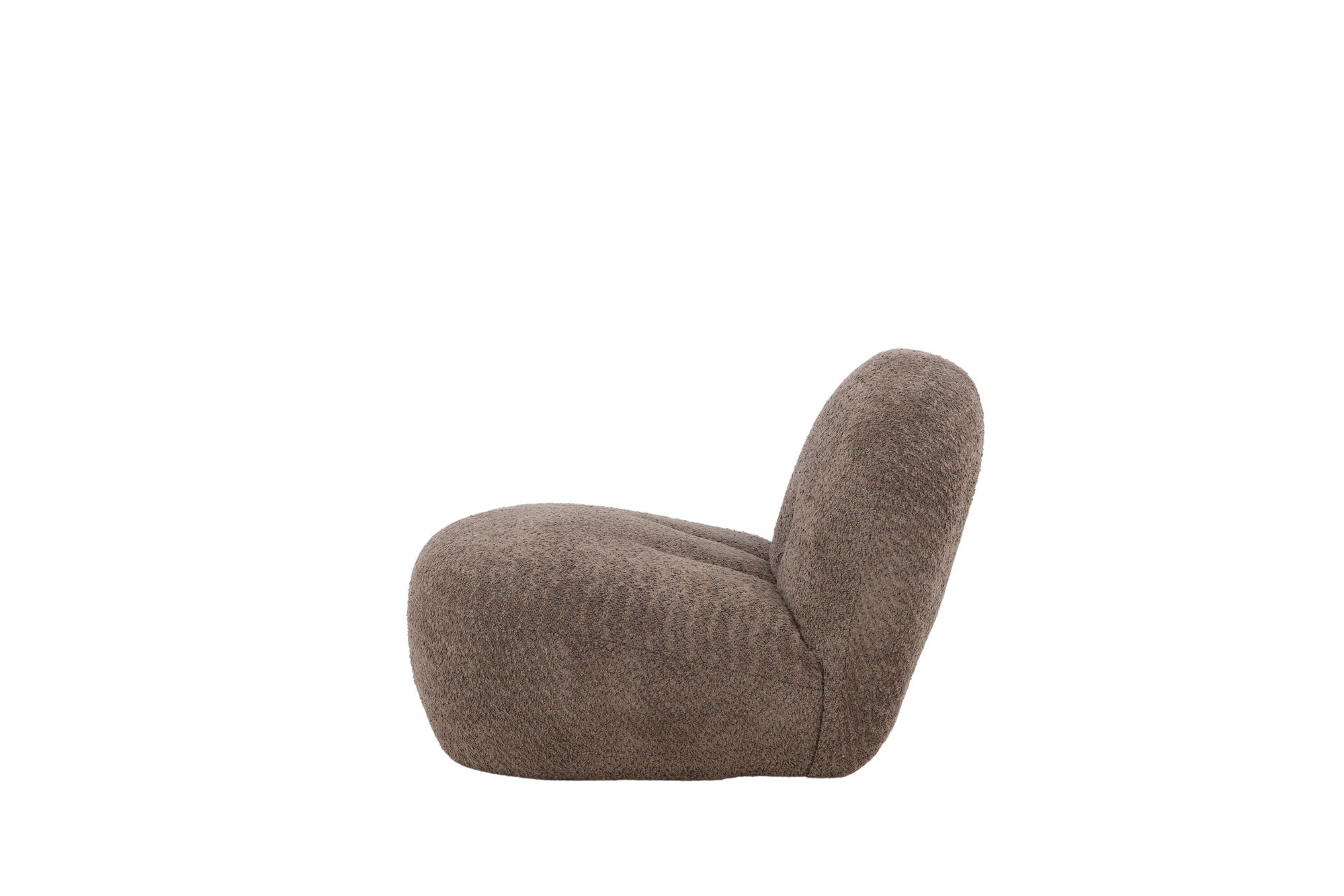 Venture Home Omaha Single Sofa - Brown Boucle