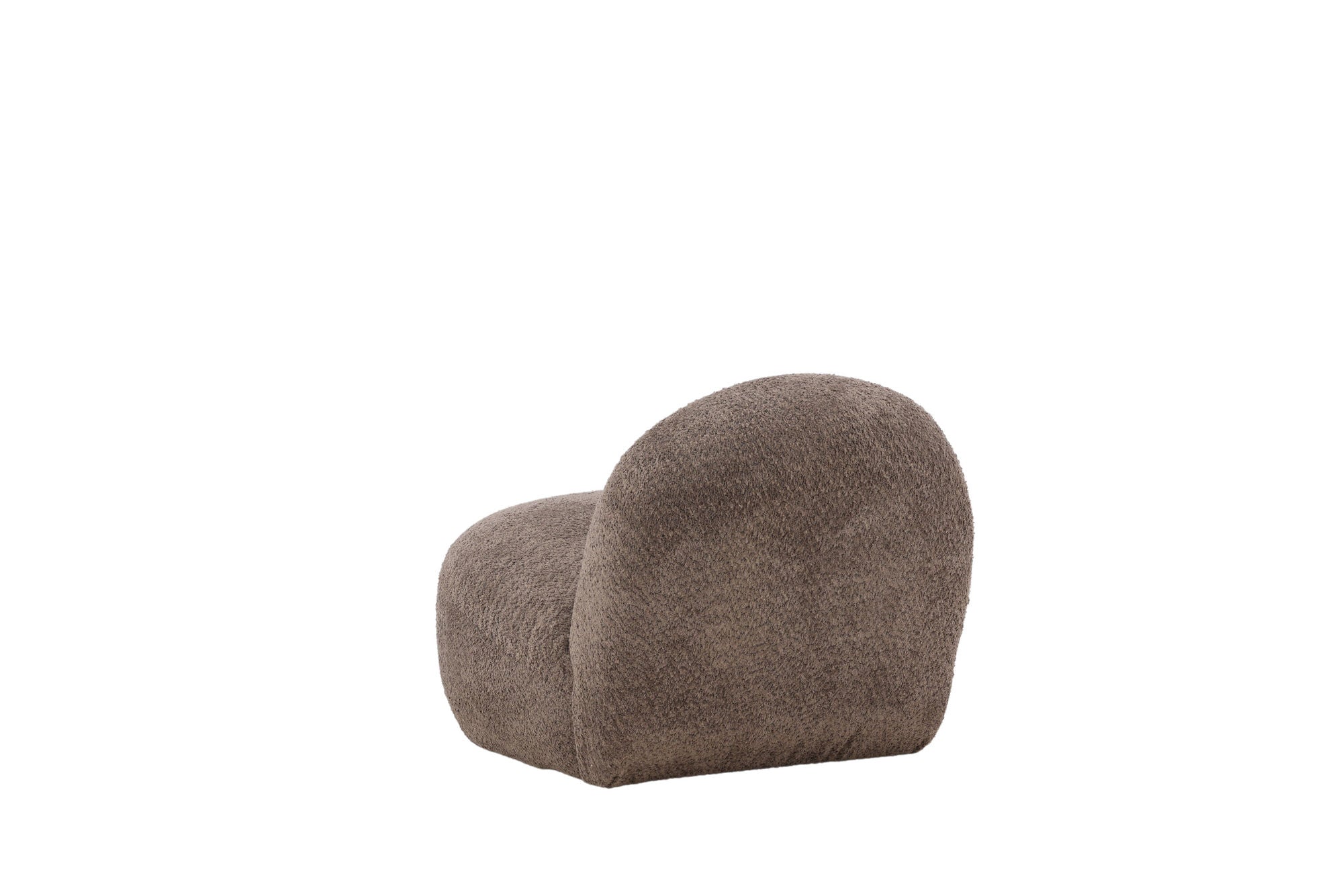 Venture Home Omaha Single Sofa - Brown Boucle