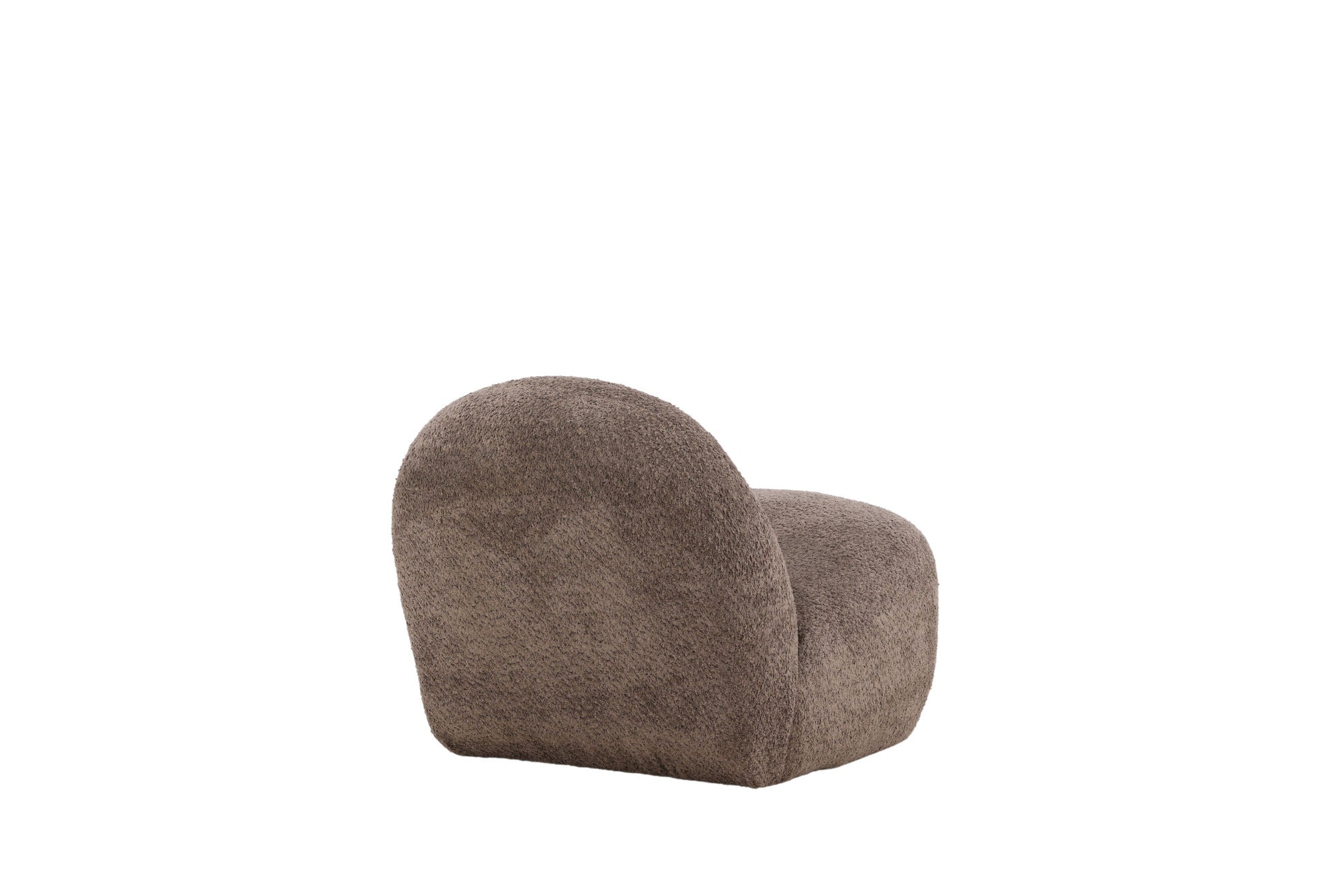 Venture Home Omaha Single Sofa - Brown Boucle
