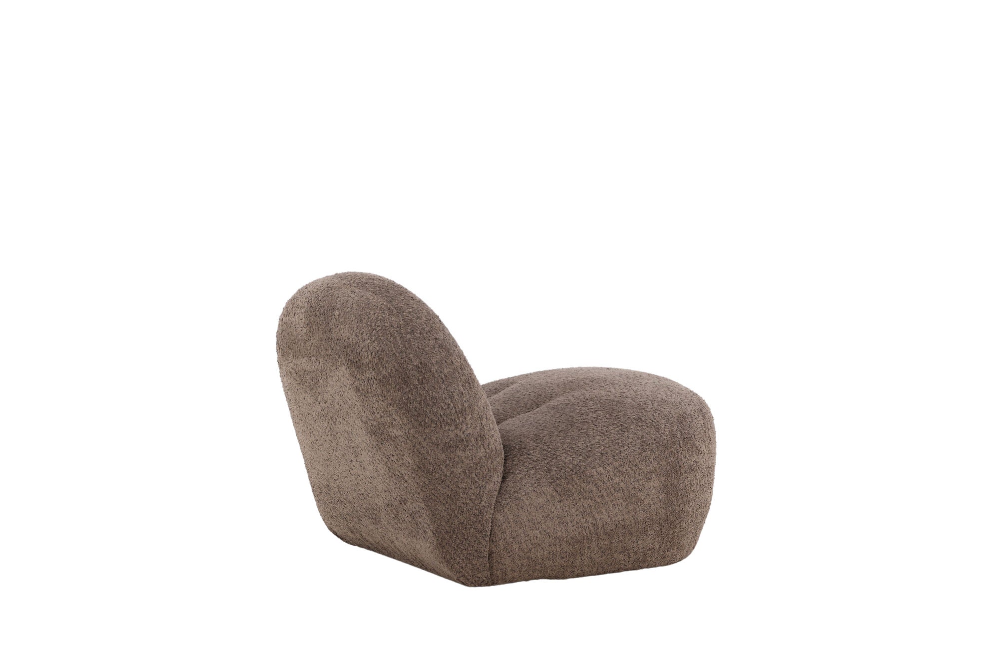 Venture Home Omaha Single Sofa - Brown Boucle