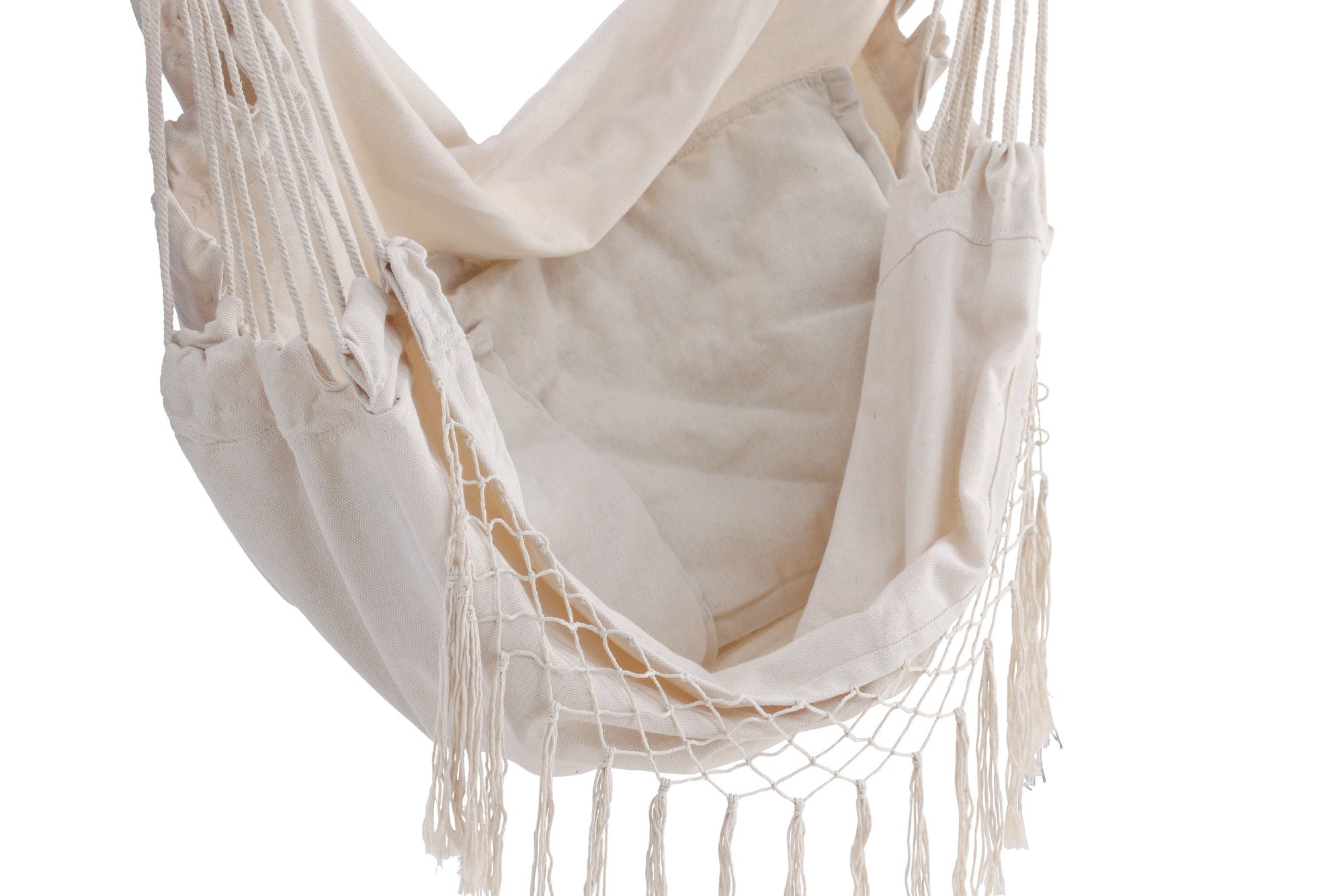 Venture Home Culasi Swing Fabric - White / w pillows