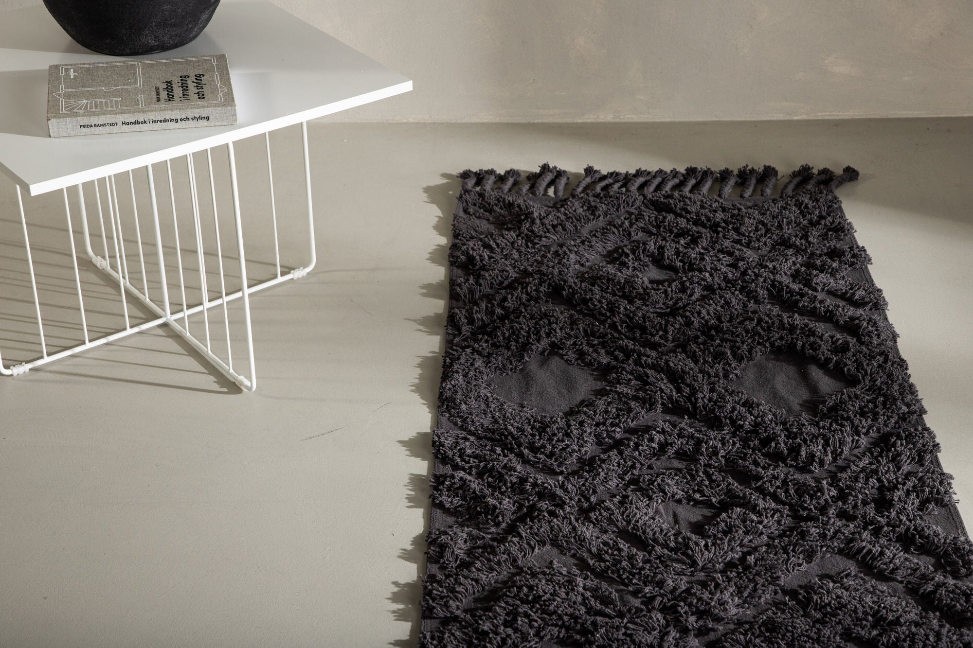 Venture Home Hilma Cotton - 200*70- -Rectangular-Dark grey