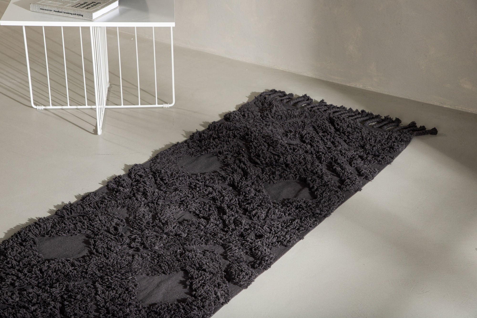 Venture Home Hilma Cotton - 200*70- -Rectangular-Dark grey