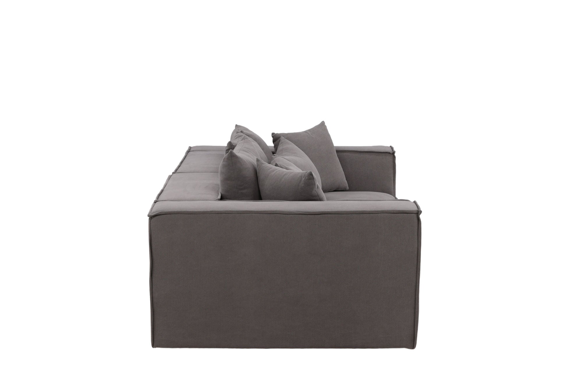 Vind Gillholmen Sofa - Grey / Grey Linen