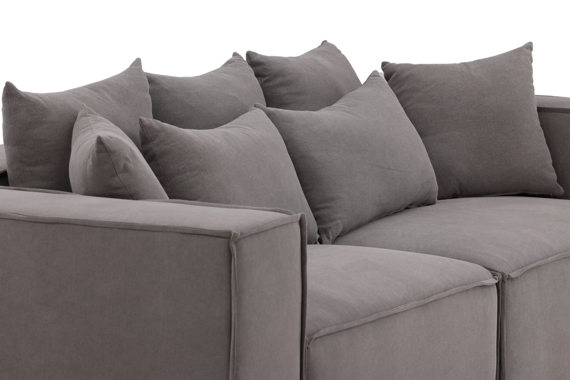 Vind Gillholmen Sofa - Grey / Grey Linen