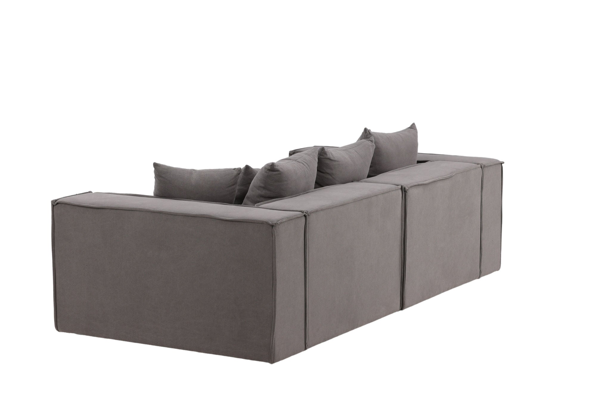 Vind Gillholmen Sofa - Grey / Grey Linen