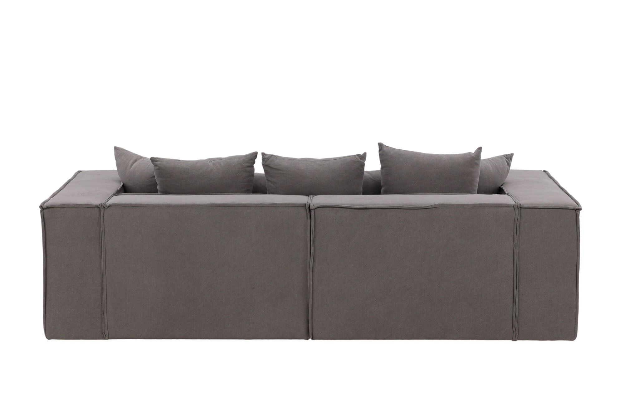 Vind Gillholmen Sofa - Grey / Grey Linen