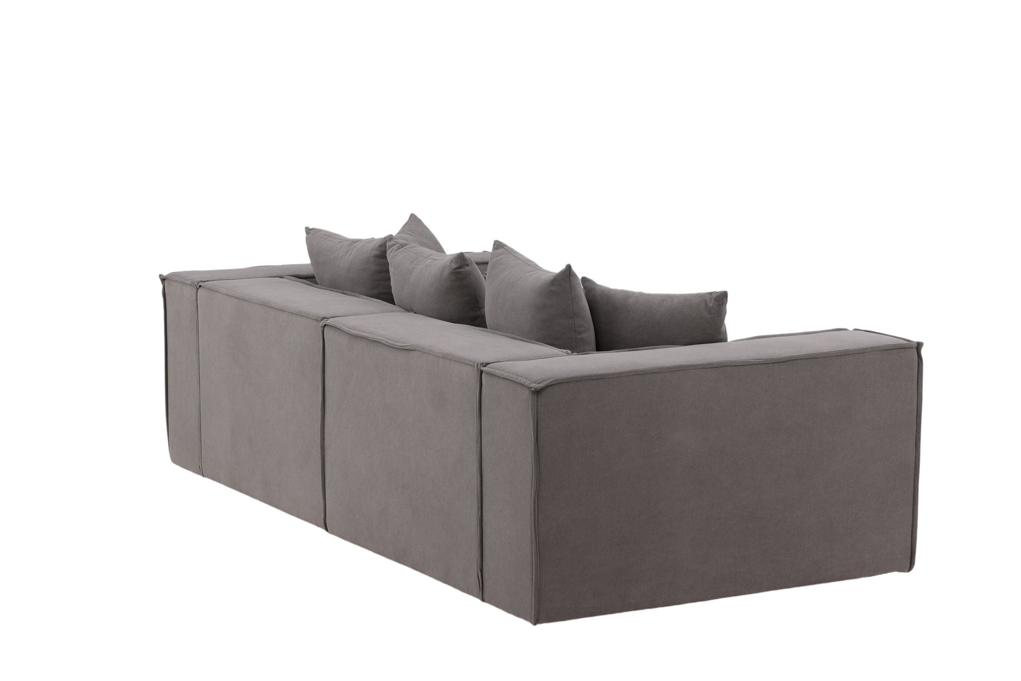 Vind Gillholmen Sofa - Grey / Grey Linen