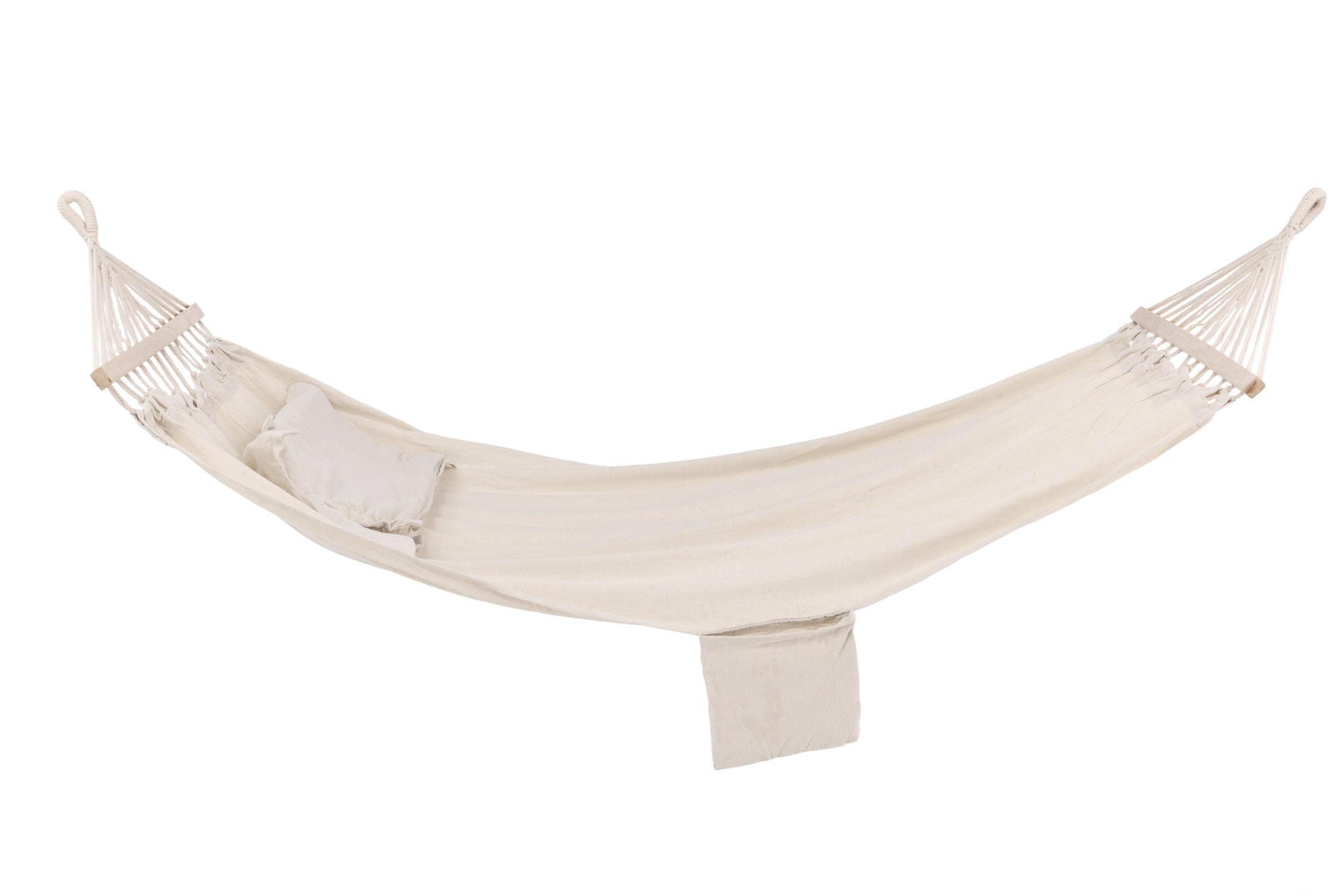Venture Home Anini Hammock Wood/fabric - White /