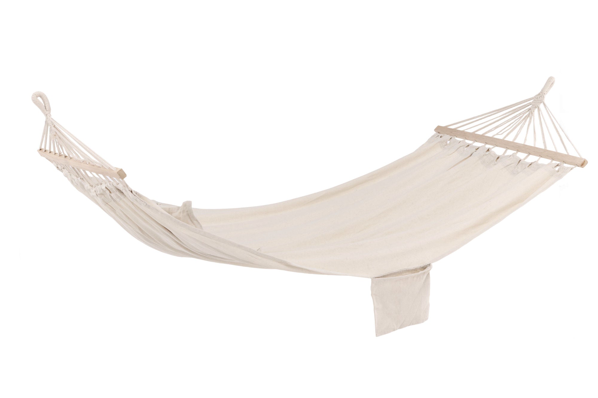 Venture Home Anini Hammock Wood/fabric - White /
