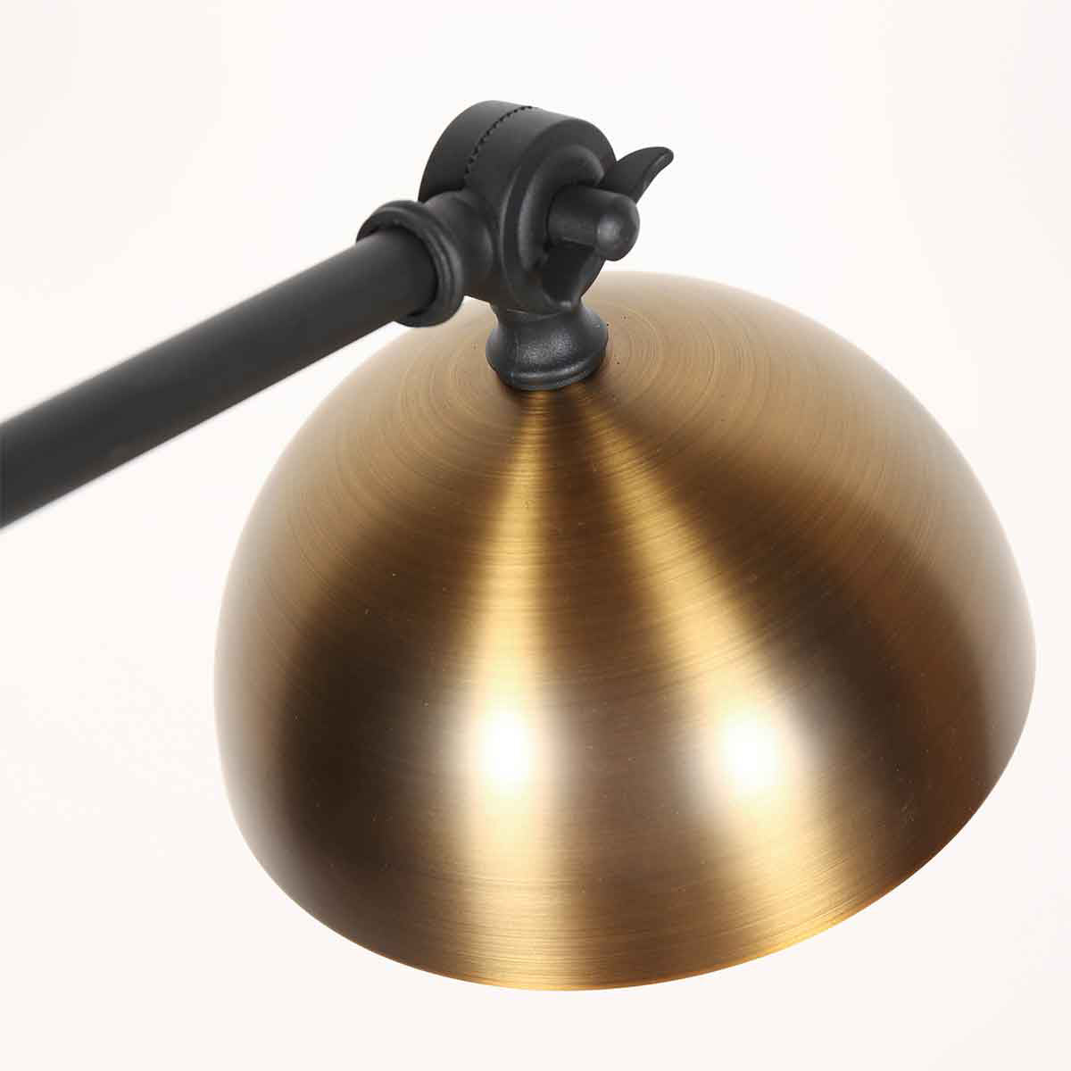 Væglampe Pintino 4126ZW sort med bronze GU10
