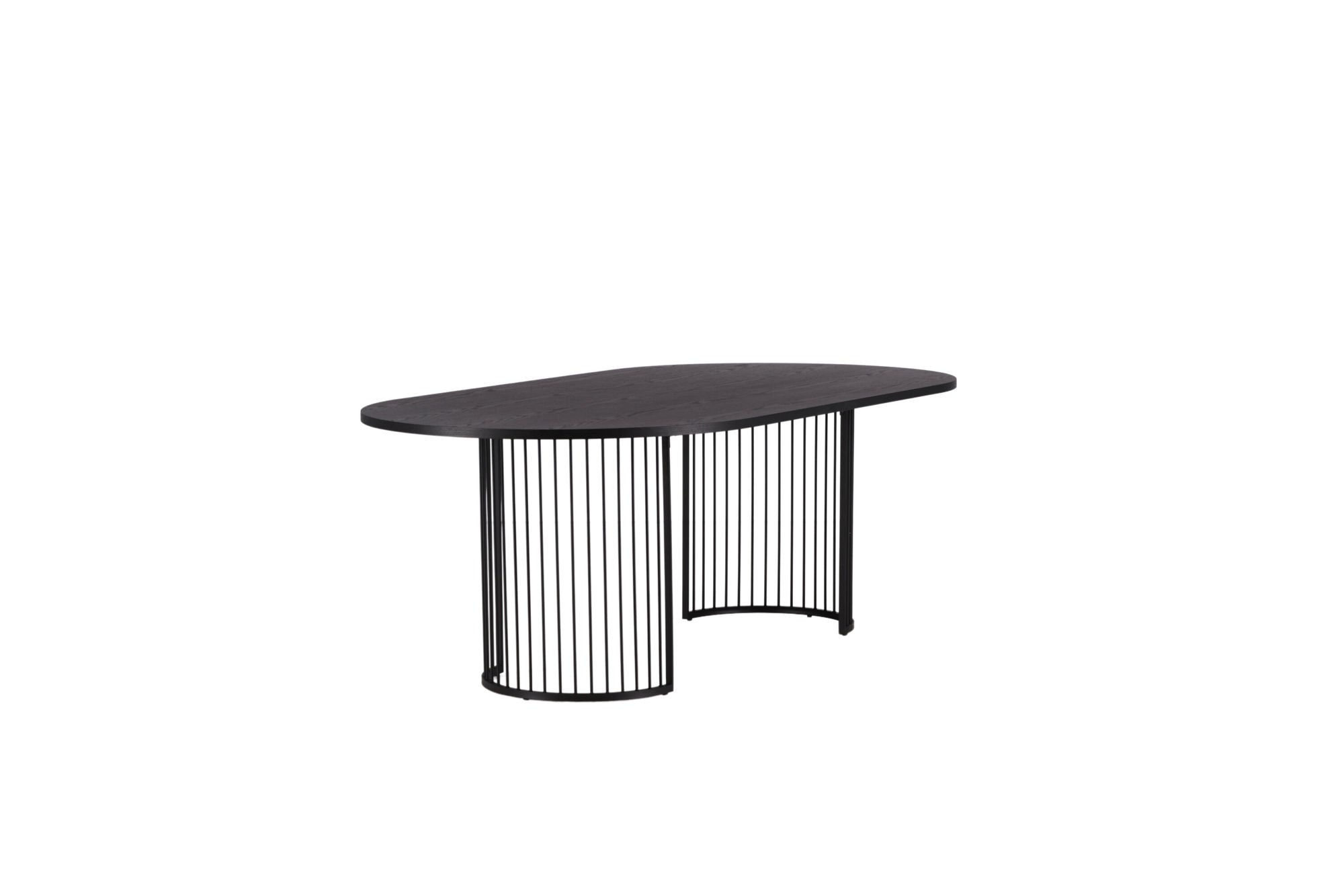 Vind Hamneskär spisebord - Black / Wood