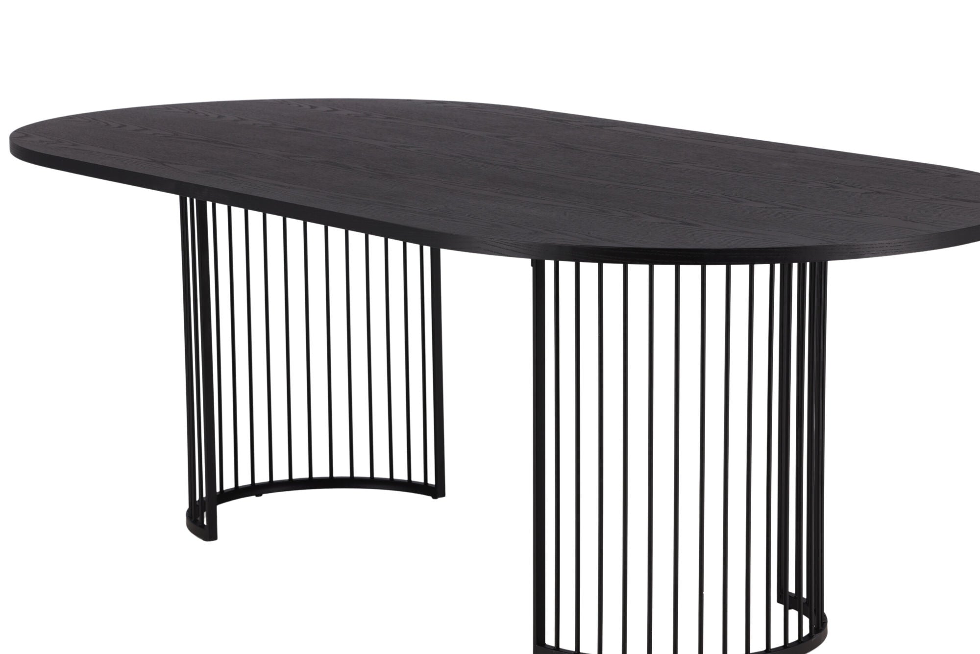 Vind Hamneskär spisebord - Black / Wood