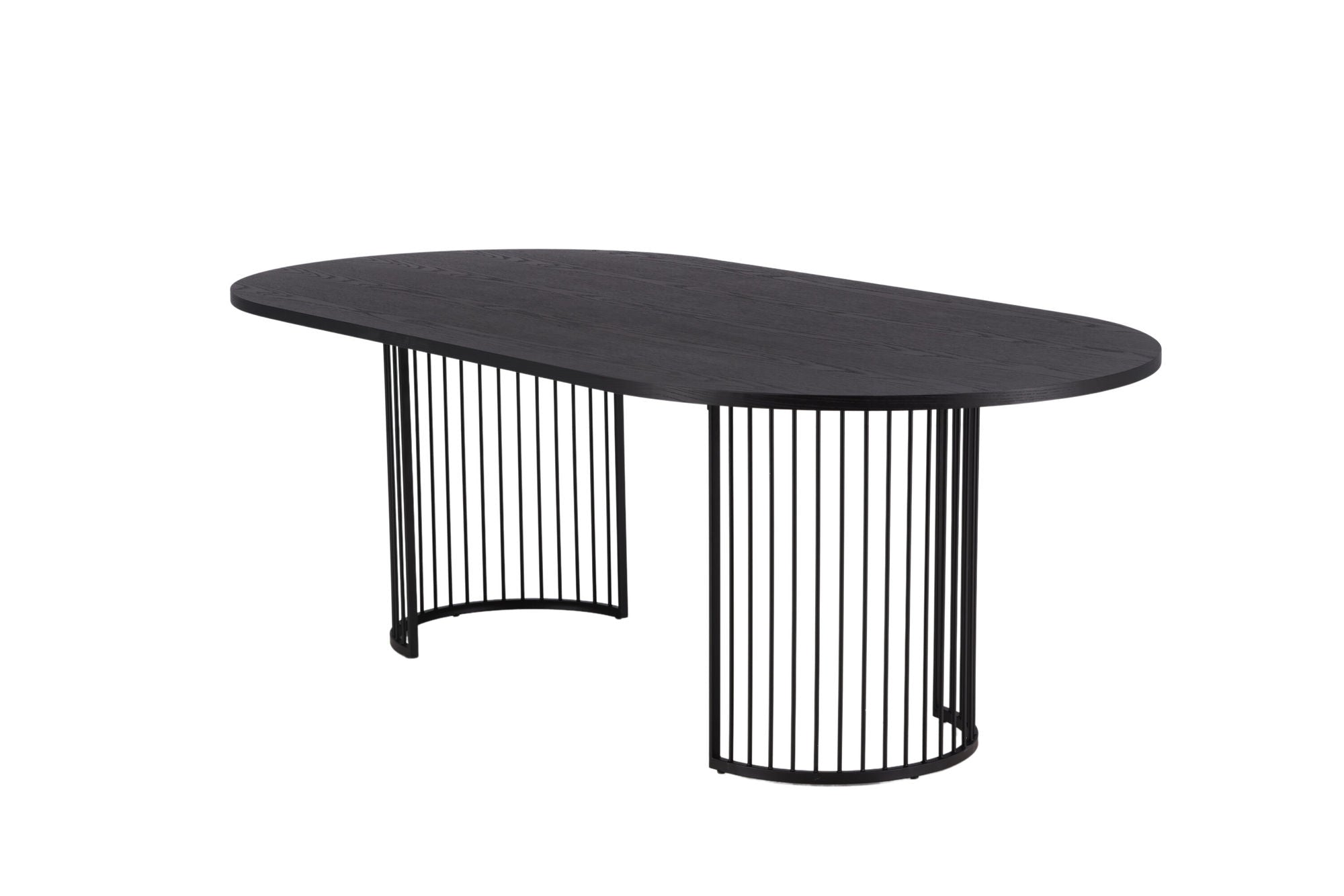 Vind Hamneskär spisebord - Black / Wood