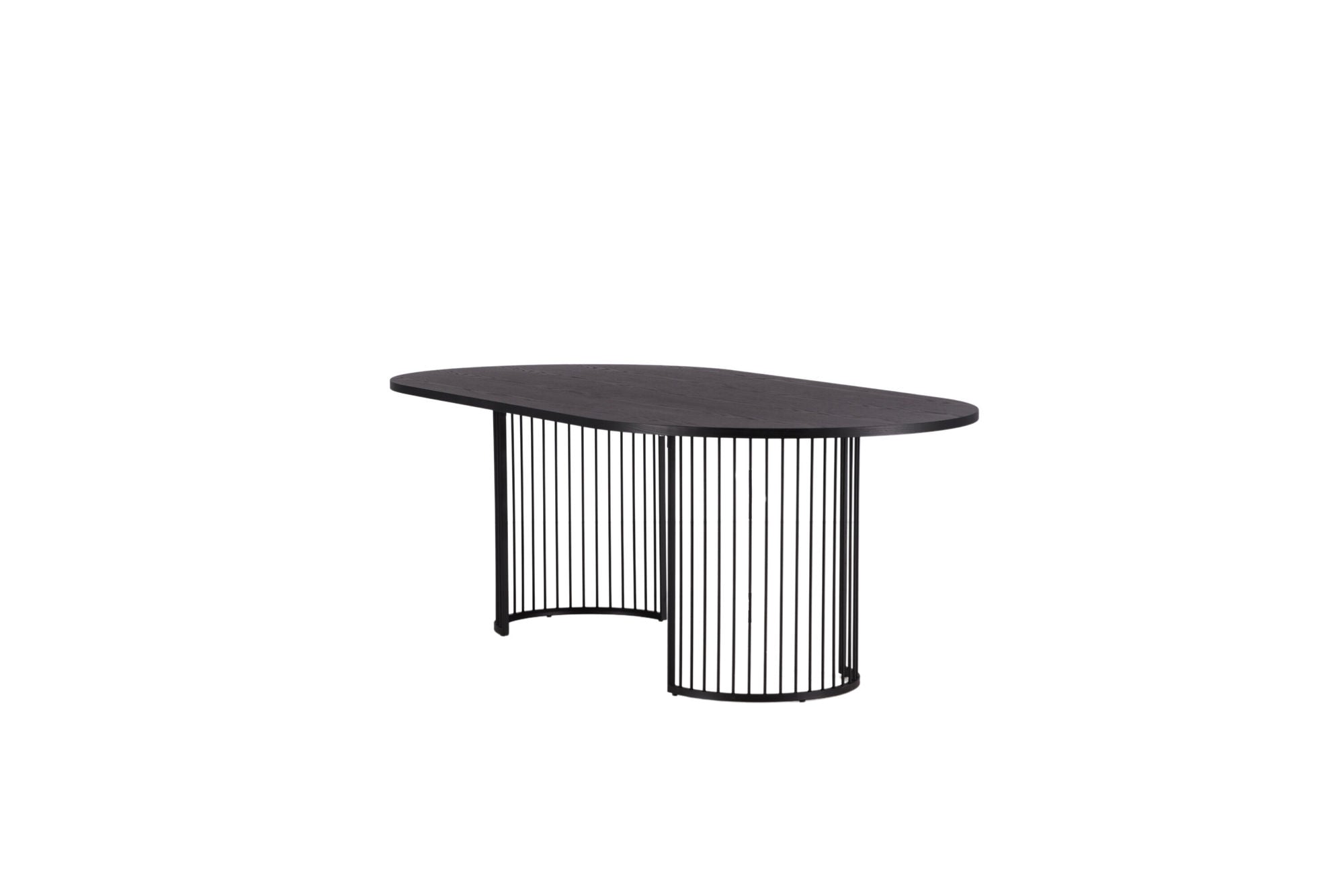 Vind Hamneskär spisebord - Black / Wood