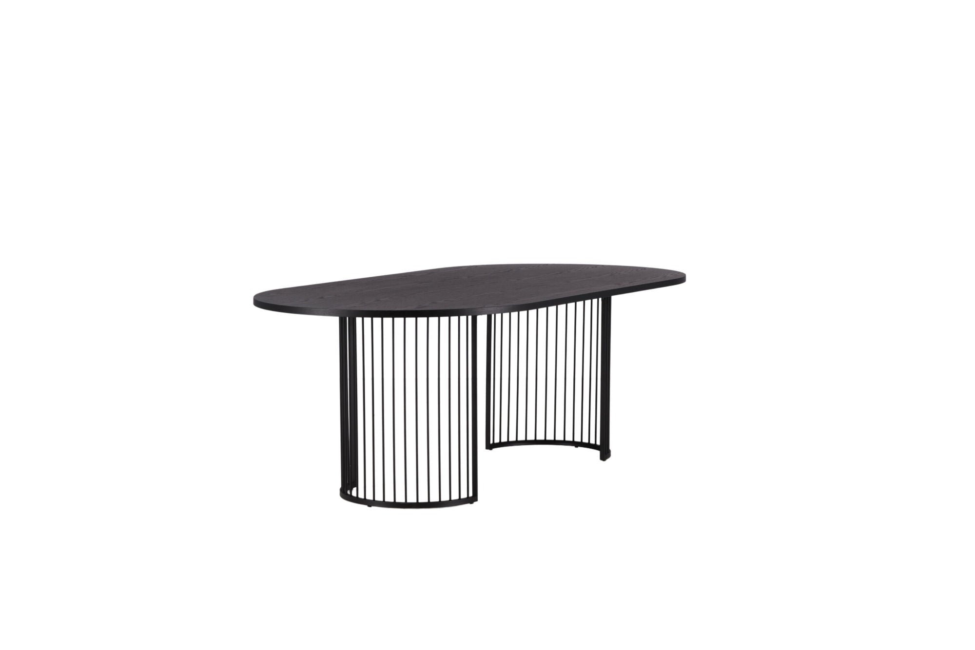 Vind Hamneskär spisebord - Black / Wood