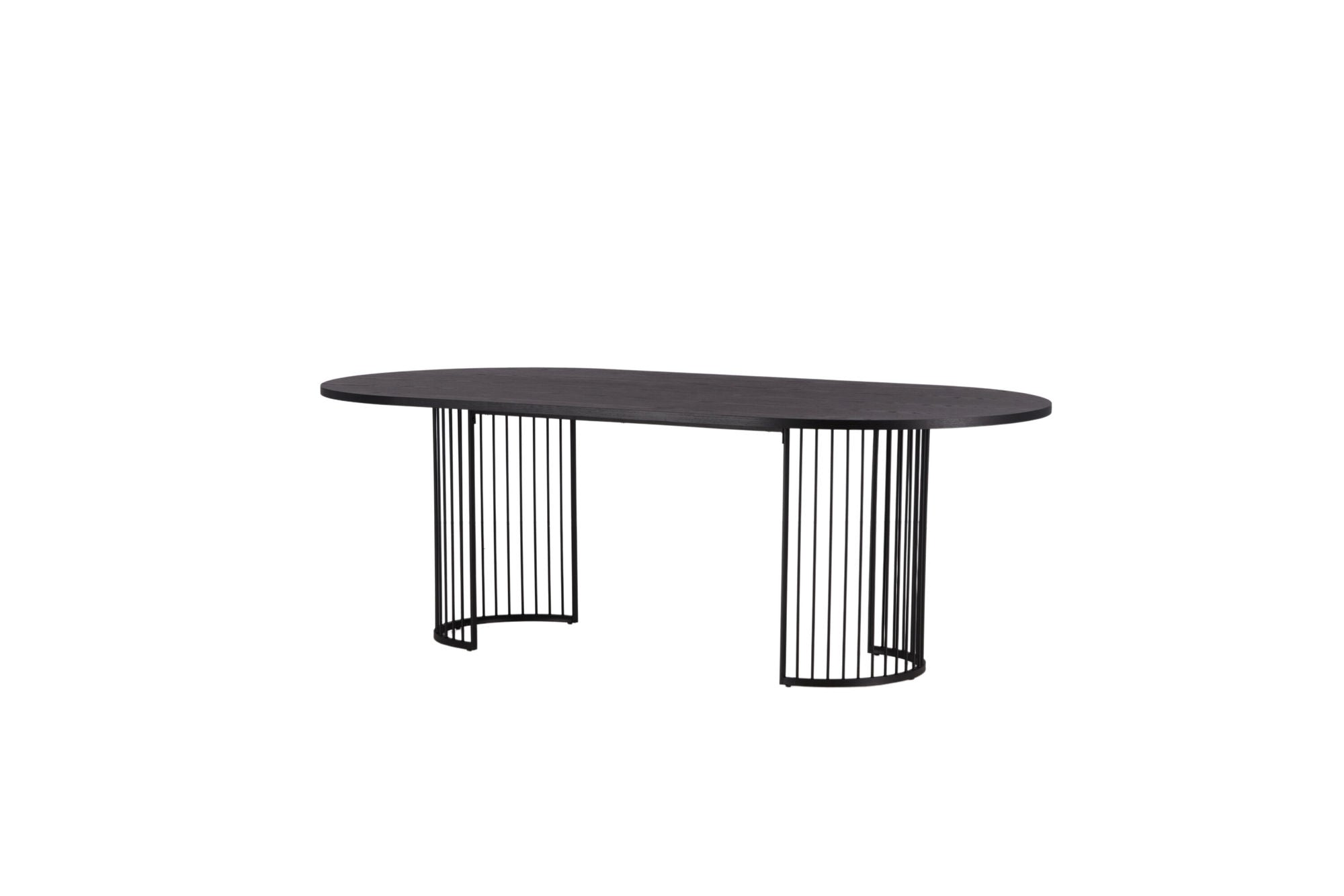 Vind Hamneskär spisebord - Black / Wood