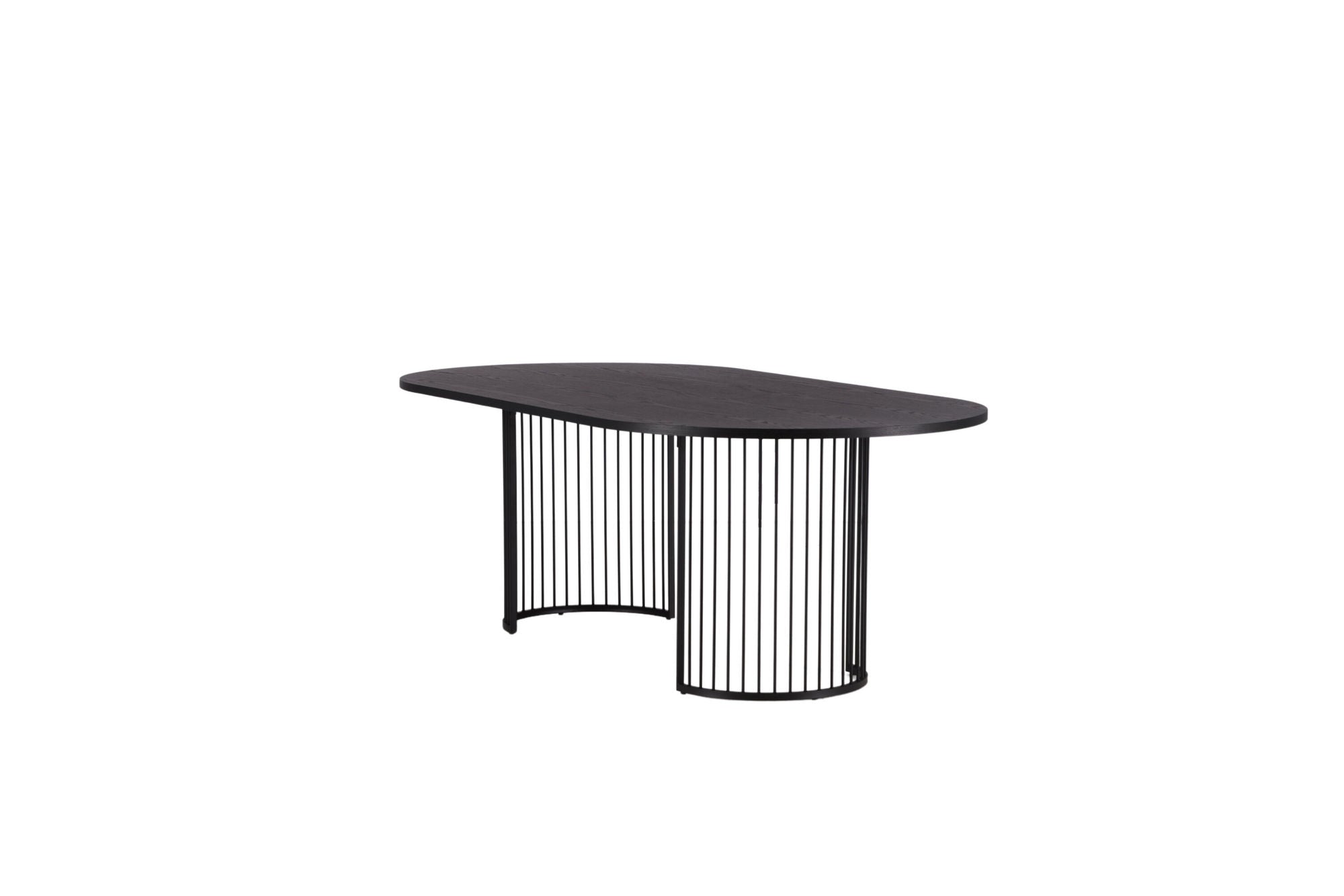 Vind Hamneskär spisebord - Black / Wood