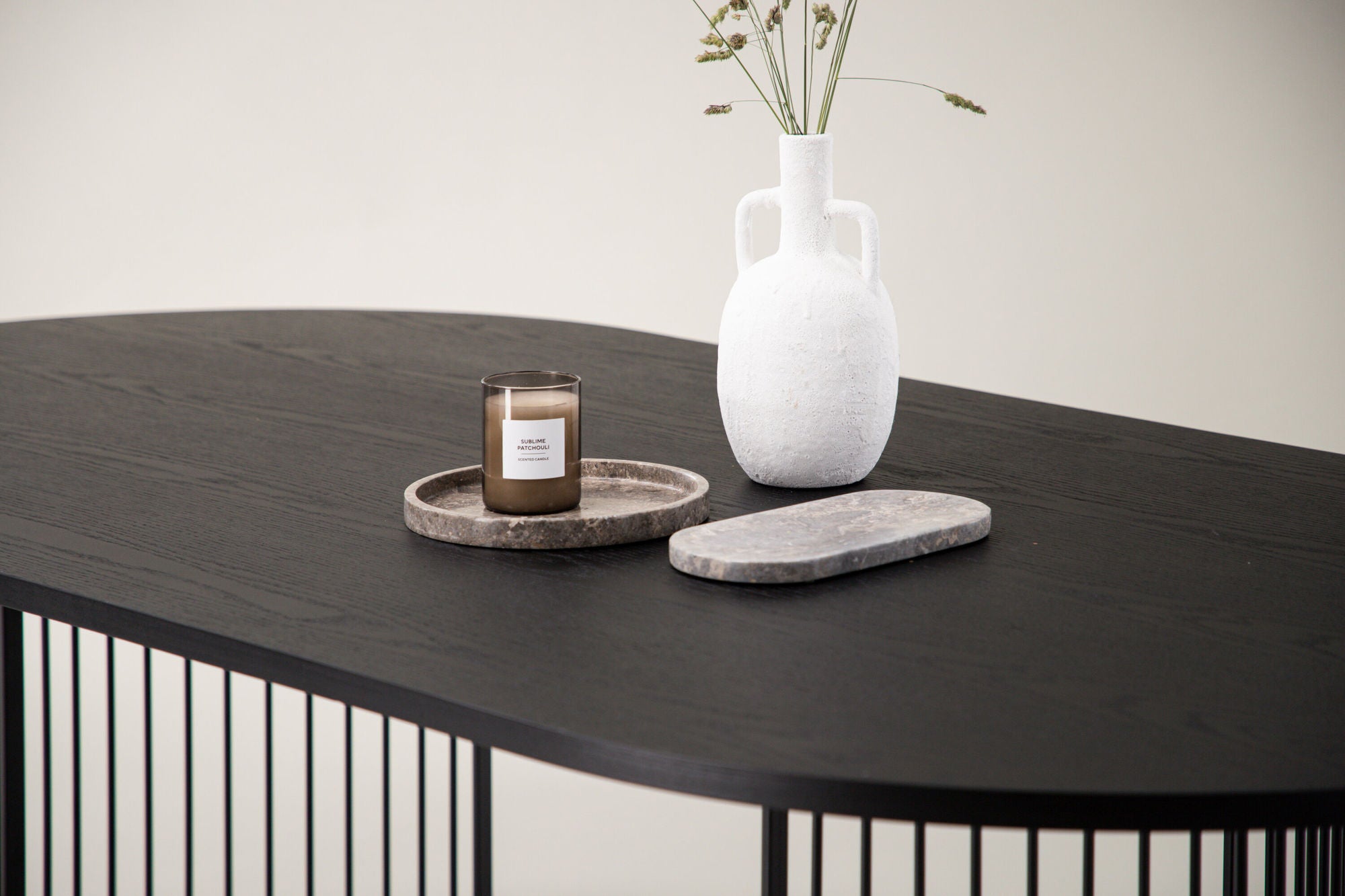 Vind Hamneskär spisebord - Black / Wood