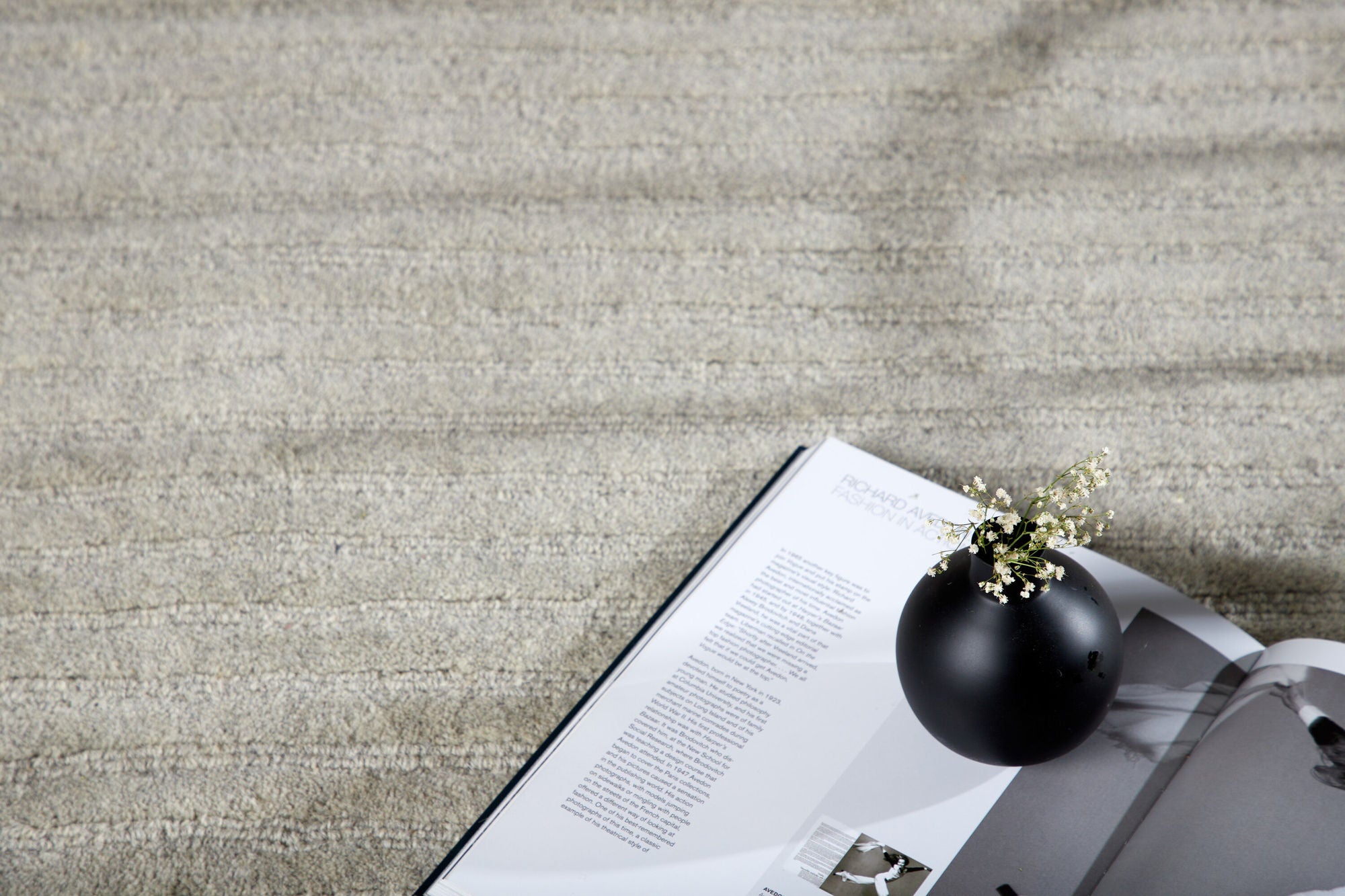 Venture Home Milton Wool/polyester/cotton - 230*160- -Rectangular-Light grey