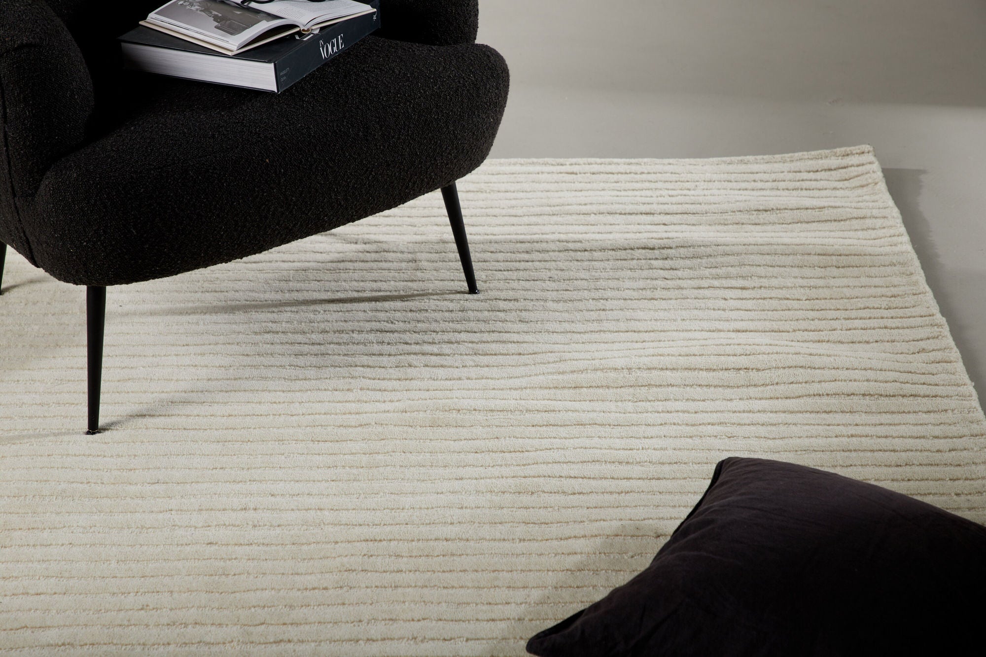 Venture Home Milton Wool/polyester/cotton - 230*160- -Rectangular-White