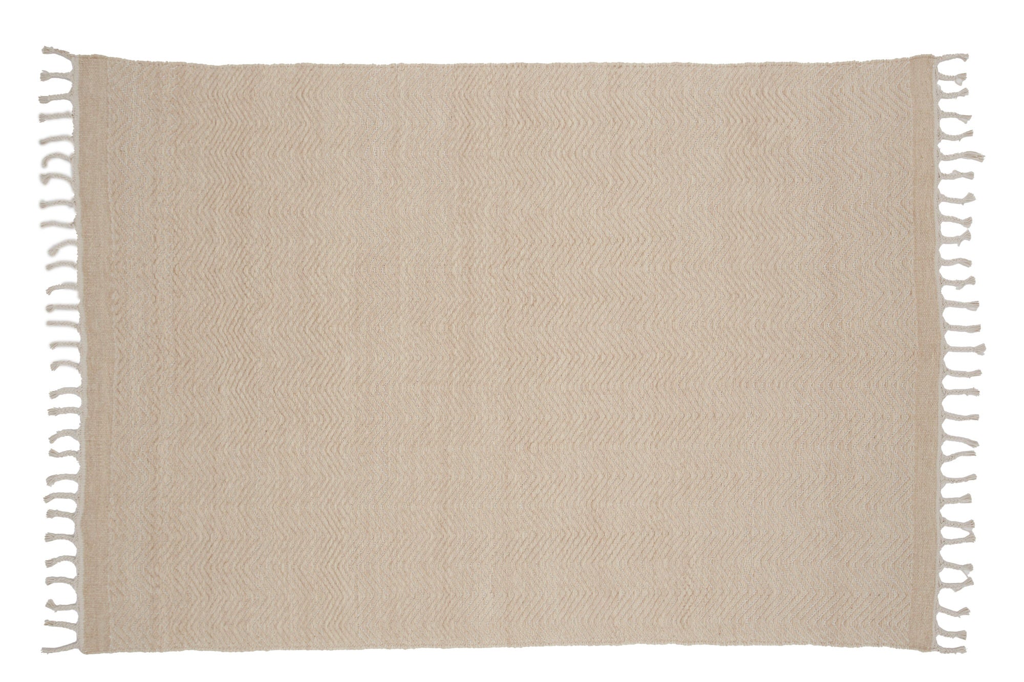 Venture Home Loke Wool /cotton mix - 230*160- -Rectangular-White/Beige