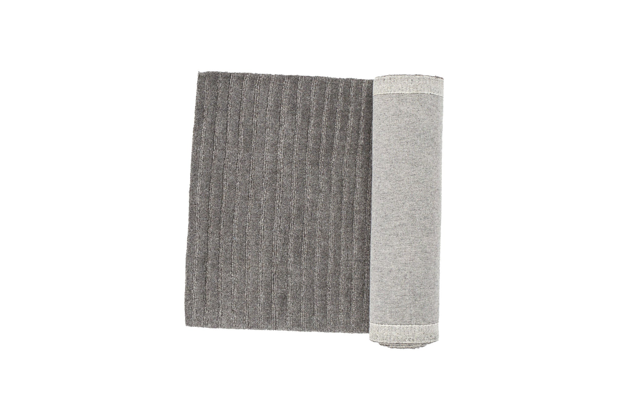 Venture Home Milton Wool/polyester/cotton - 200*70- -Rectangular-Dark grey