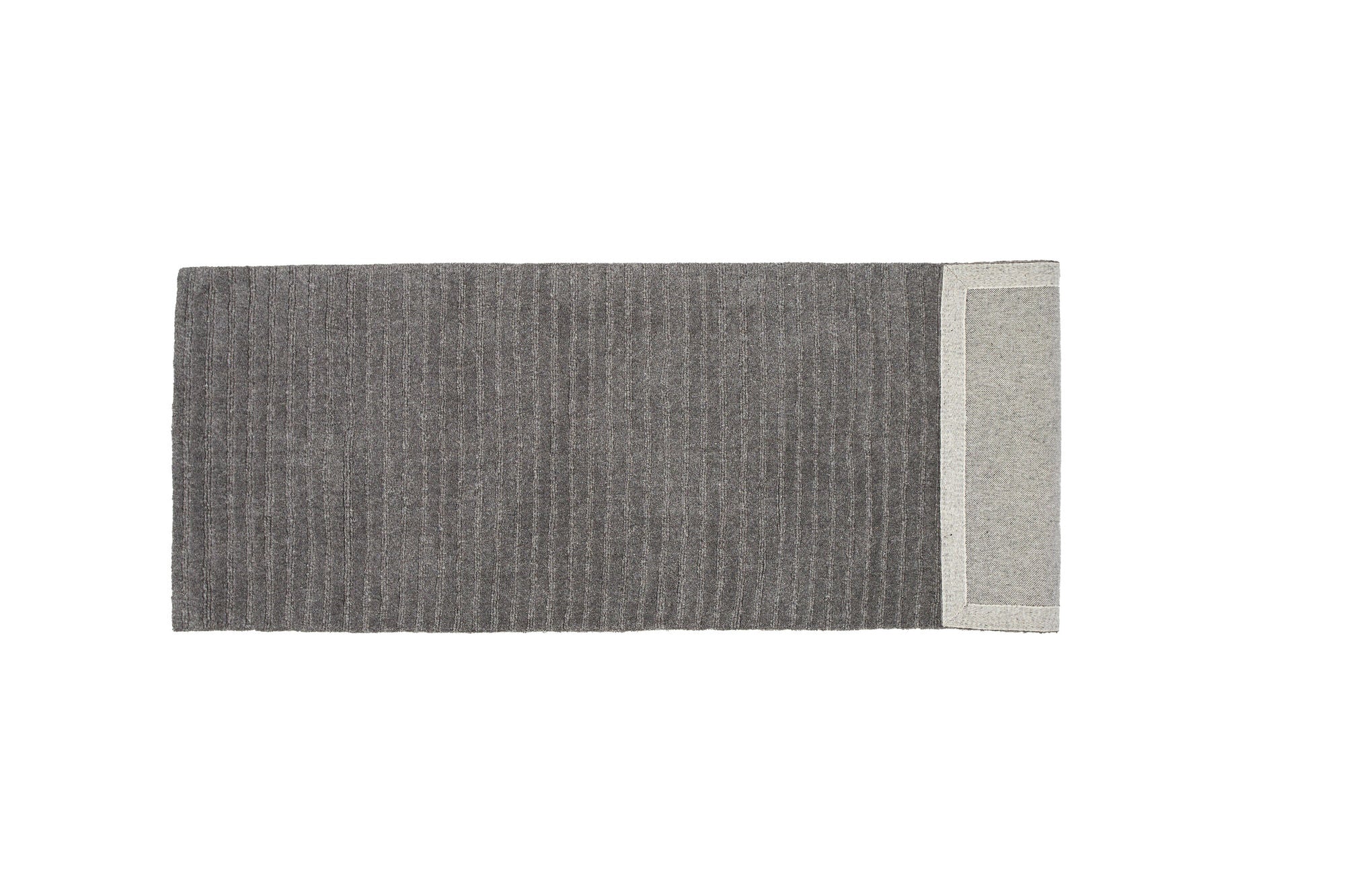Venture Home Milton Wool/polyester/cotton - 200*70- -Rectangular-Dark grey