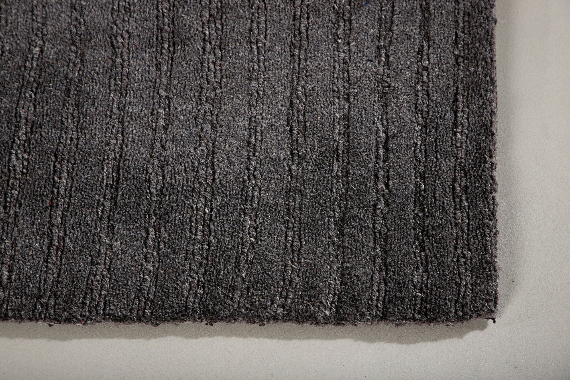 Venture Home Milton Wool/polyester/cotton - 200*70- -Rectangular-Dark grey