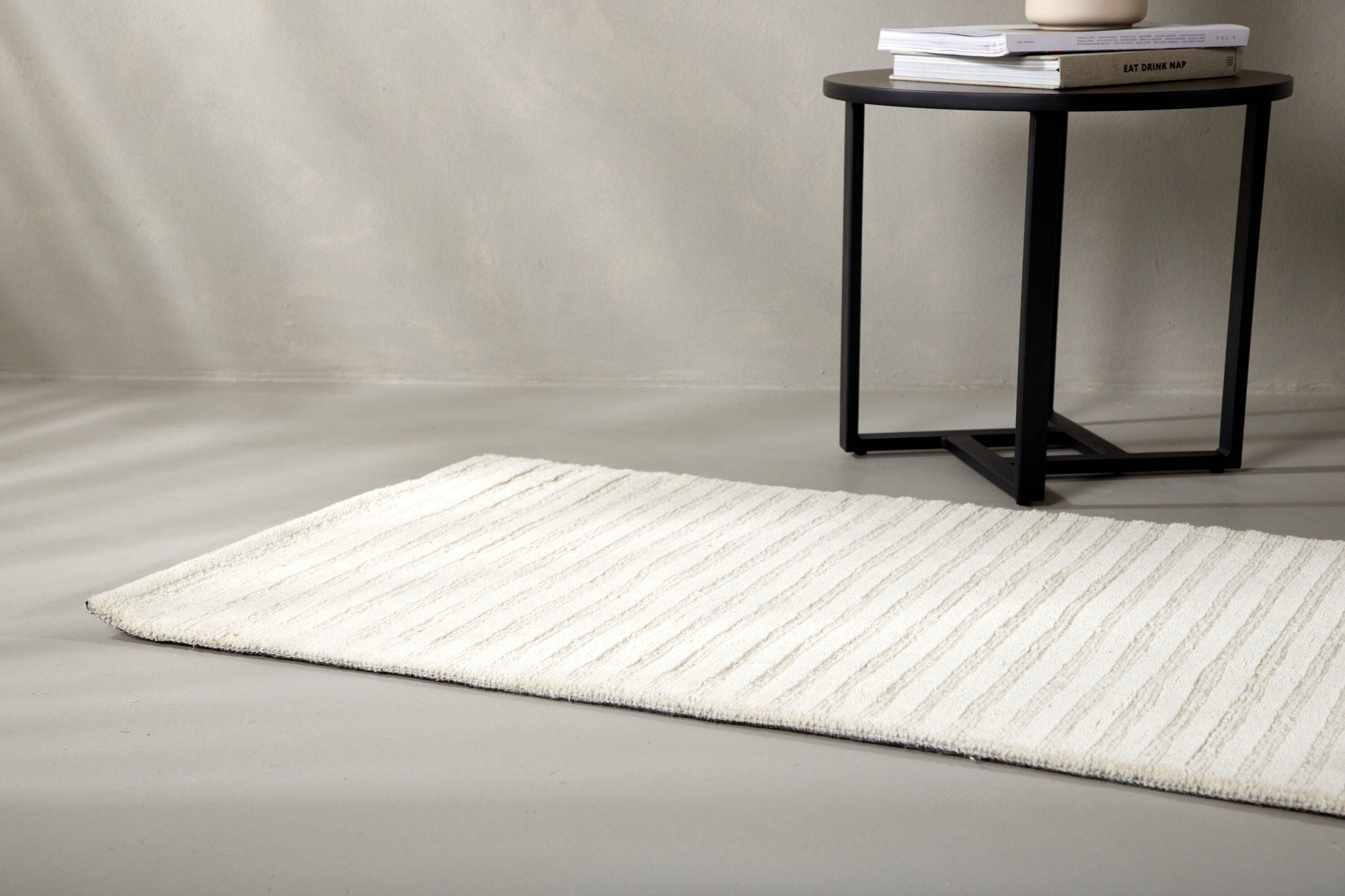 Venture Home Milton Wool/polyester/cotton - 200*70- -Rectangular-White