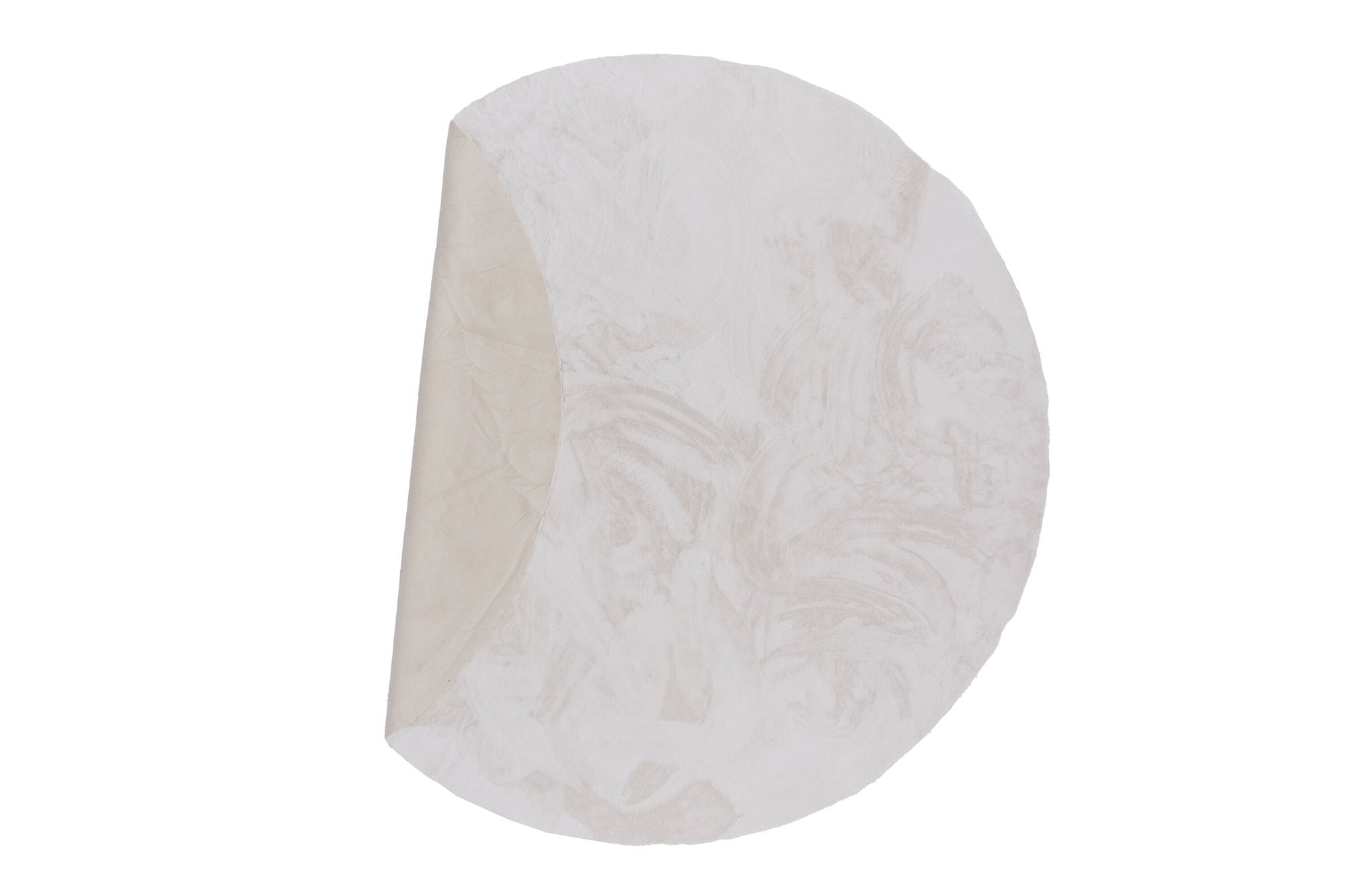 Venture Home Nina Polyester - 200*200- -rund-White