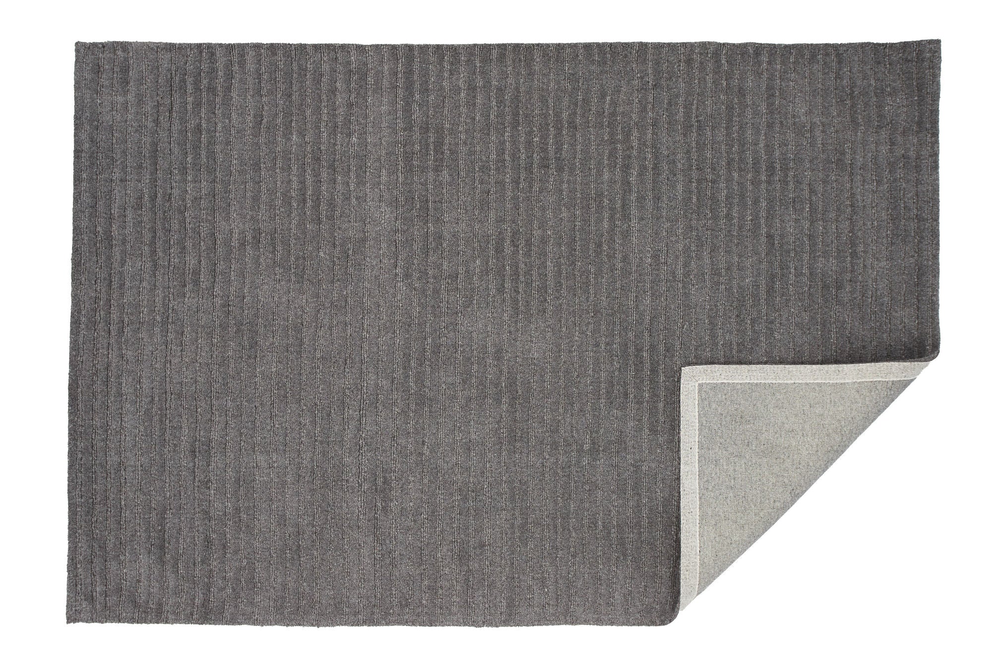 Venture Home Milton Wool/polyester/cotton - 230*160- -Rectangular-Dark grey