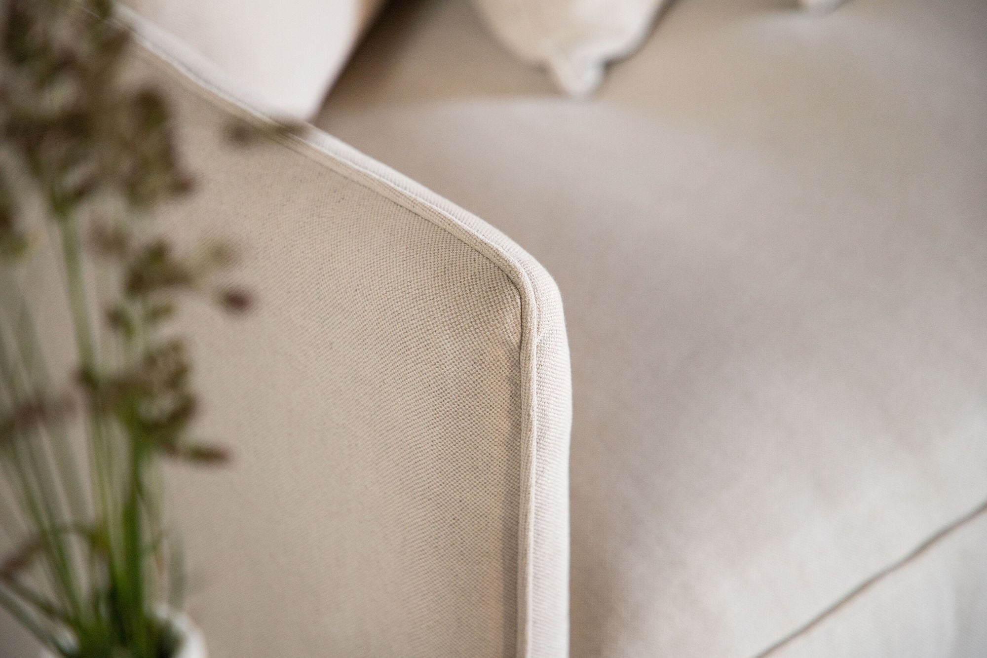 Vind Segelskären Sofa - Whitewash / Beige Linen