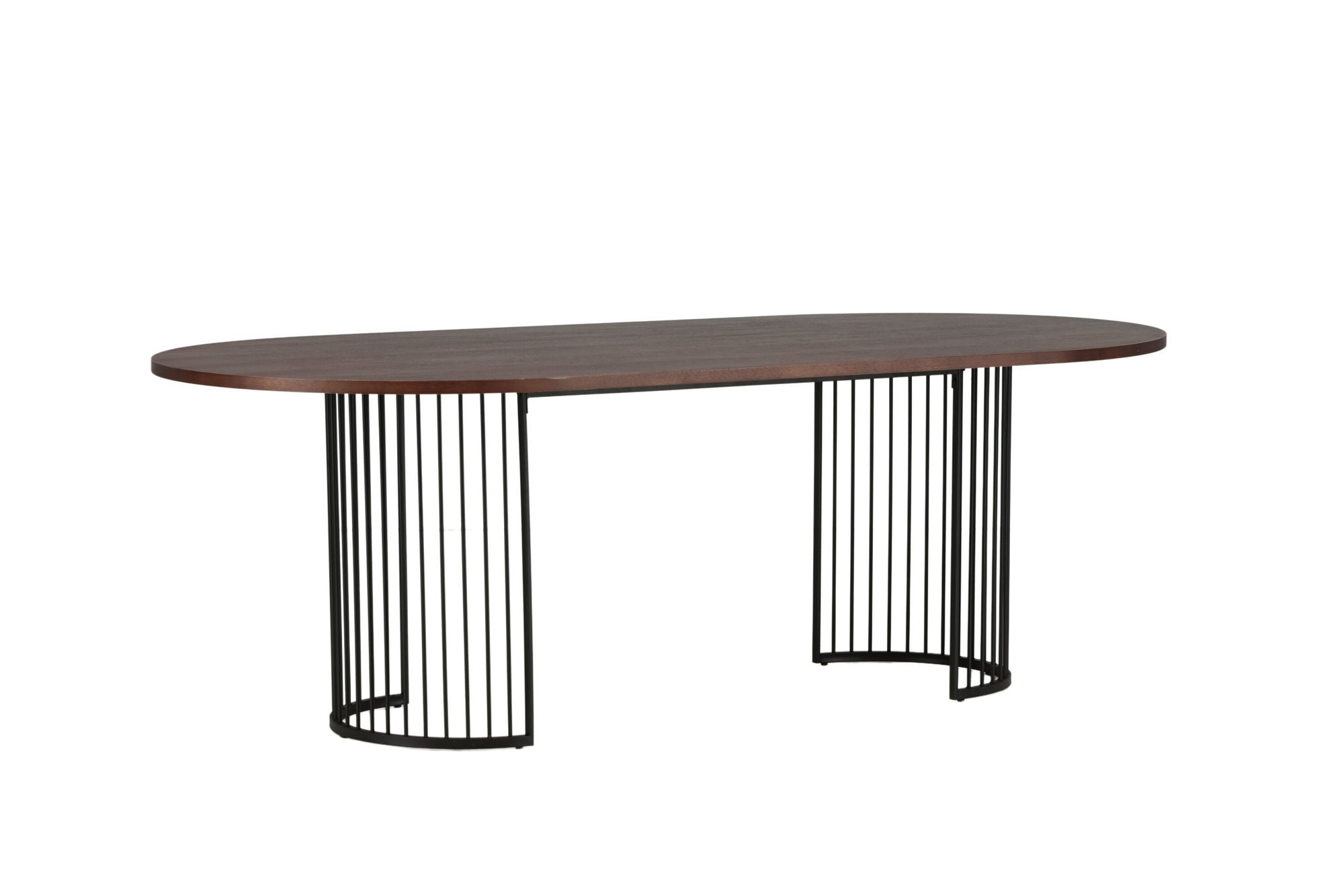 Vind Hamneskär spisebord - Dark Walnut / Wood
