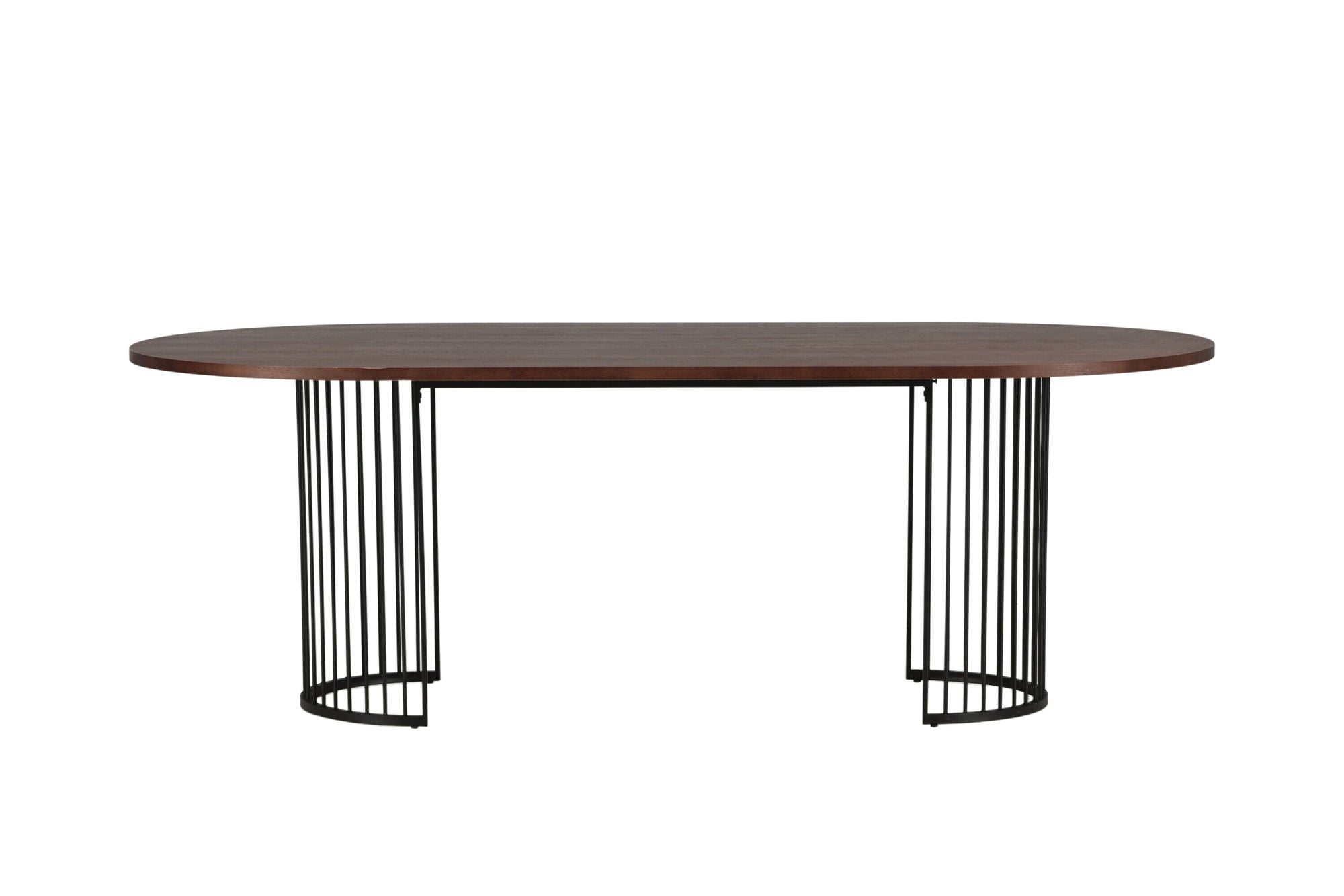 Vind Hamneskär spisebord - Dark Walnut / Wood