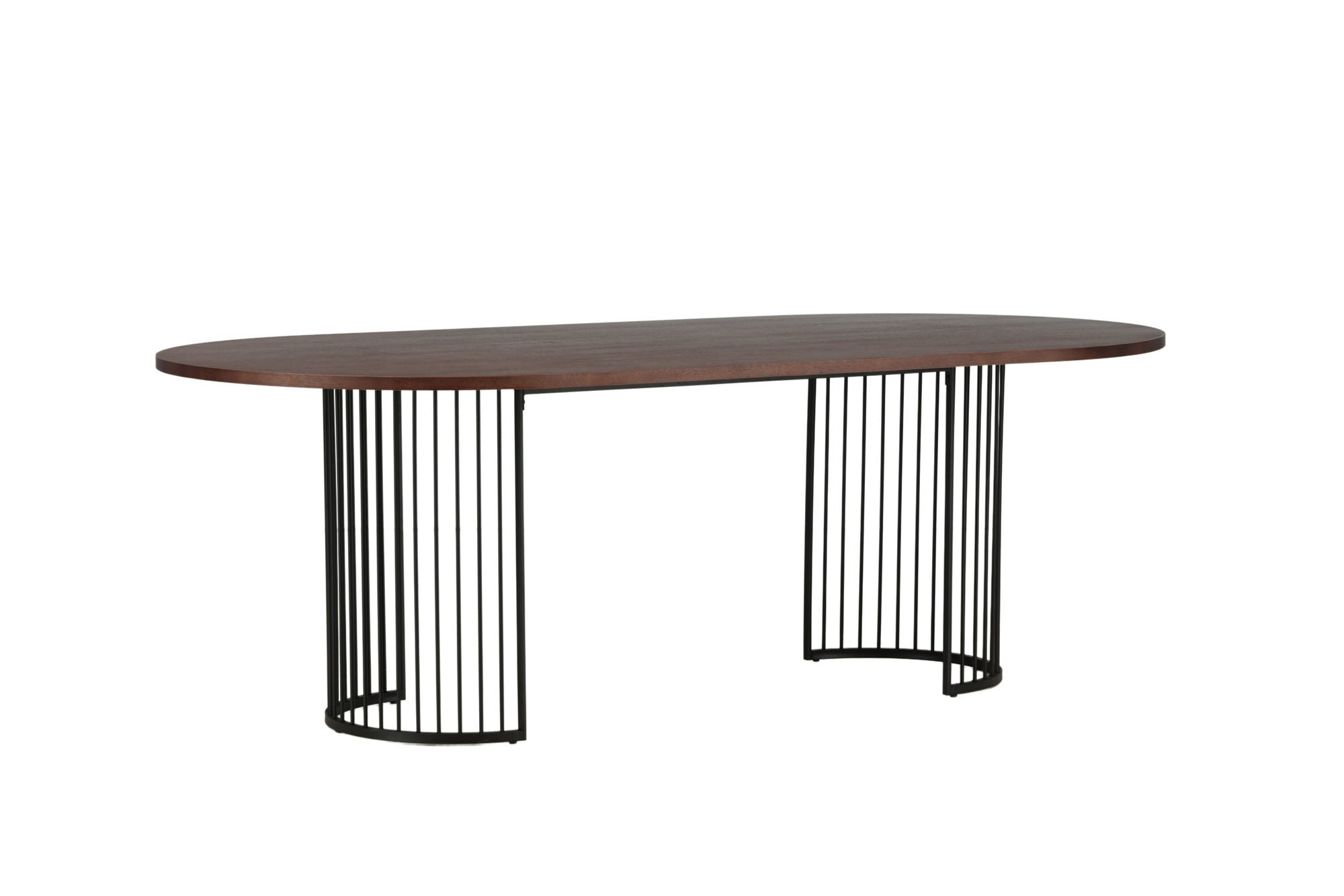 Vind Hamneskär spisebord - Dark Walnut / Wood