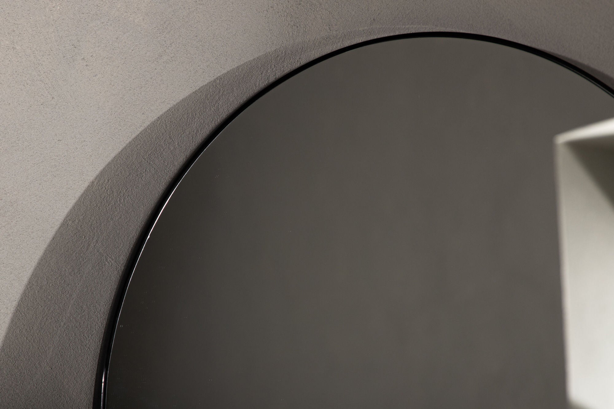 Venture Home Sarasota spejl - Matte black / Clear spejl glass